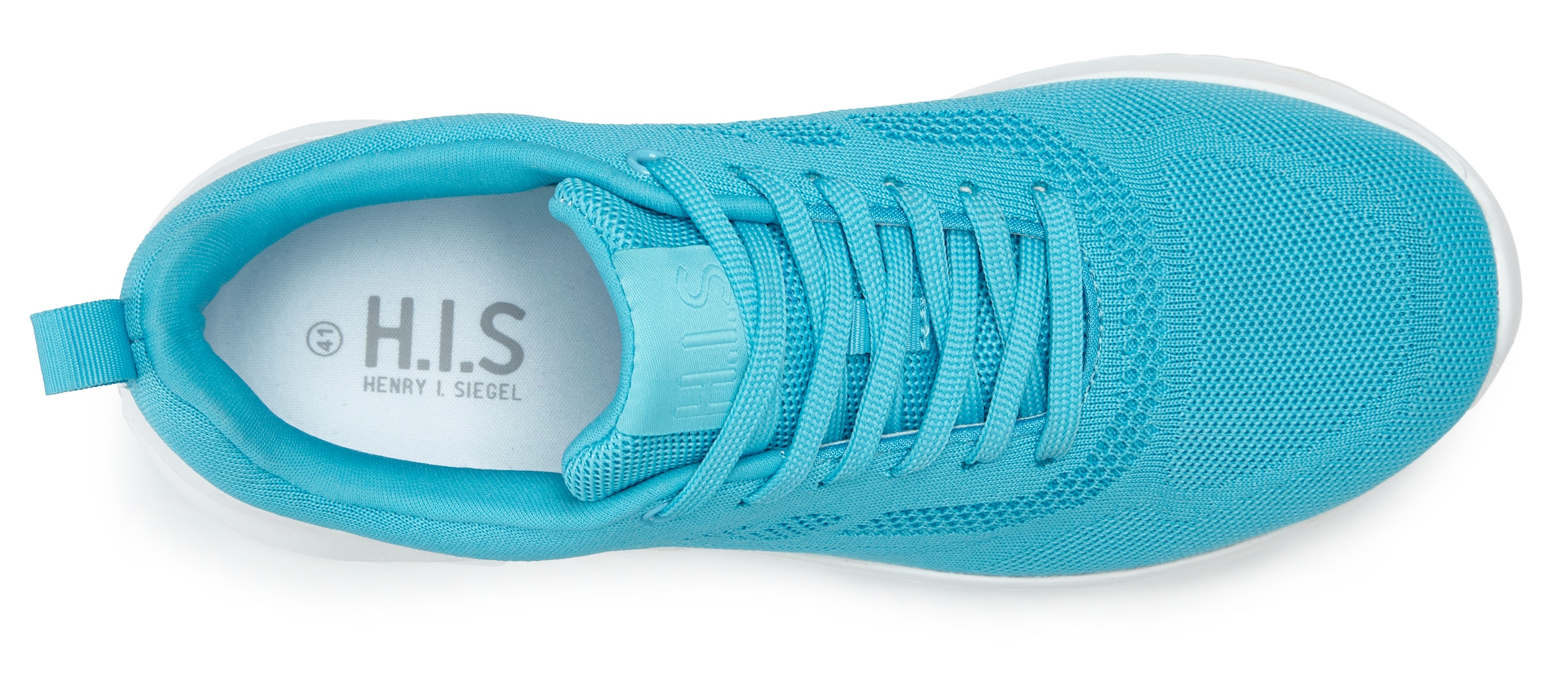 H.I.S Sneaker »Schnürschuh, Halbschuh, Freizeitschuh, Schnürhalbschuh«  NEU Turnschuh im sportiven Look aus luftigem Mesh-Material VEGAN