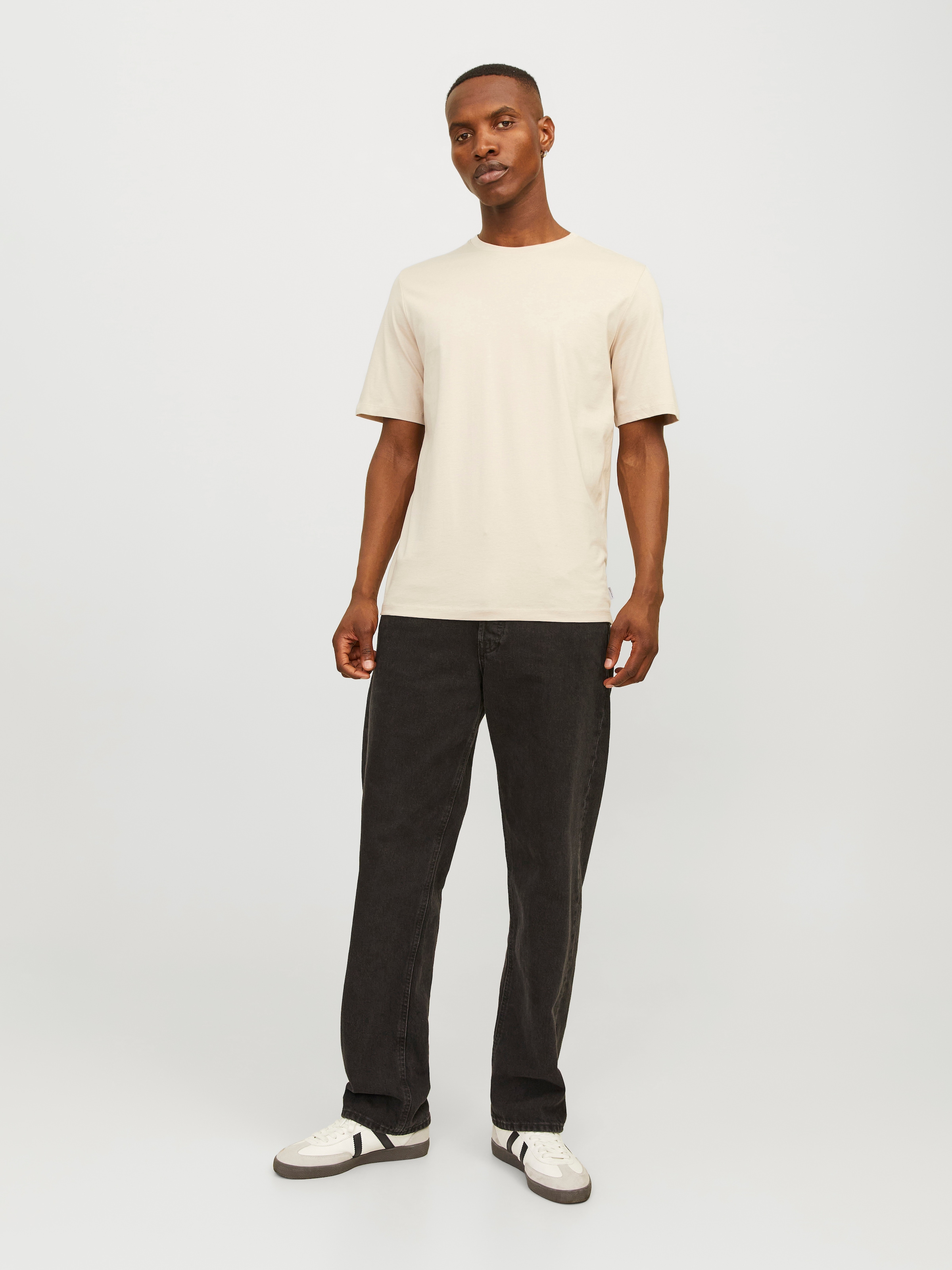 Jack & Jones Shirt à col rond »JJEORGANIC BASIC TEE SS O-NECK NOOS«