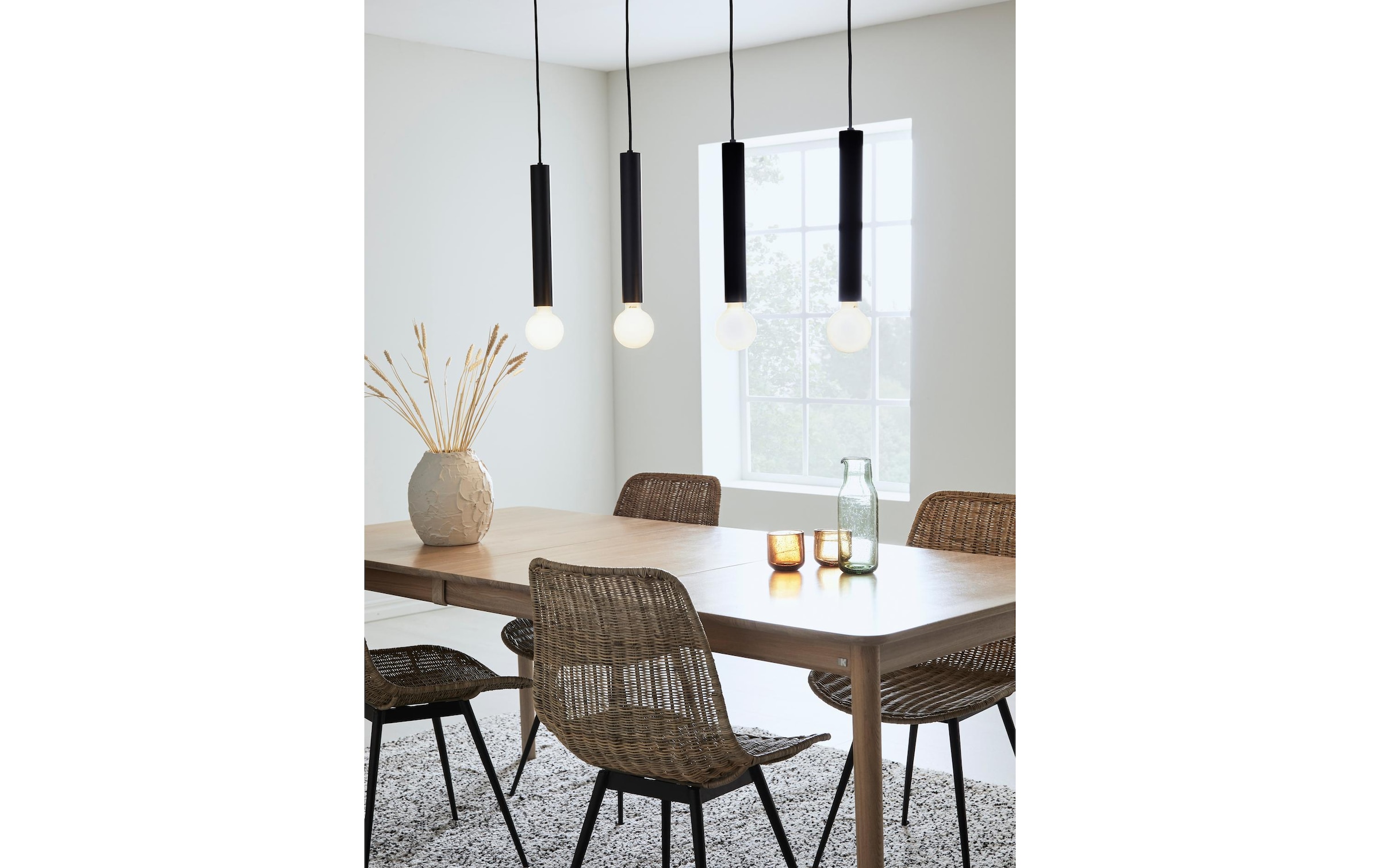 Markslöjd Pendelleuchte »Schwarz« E27