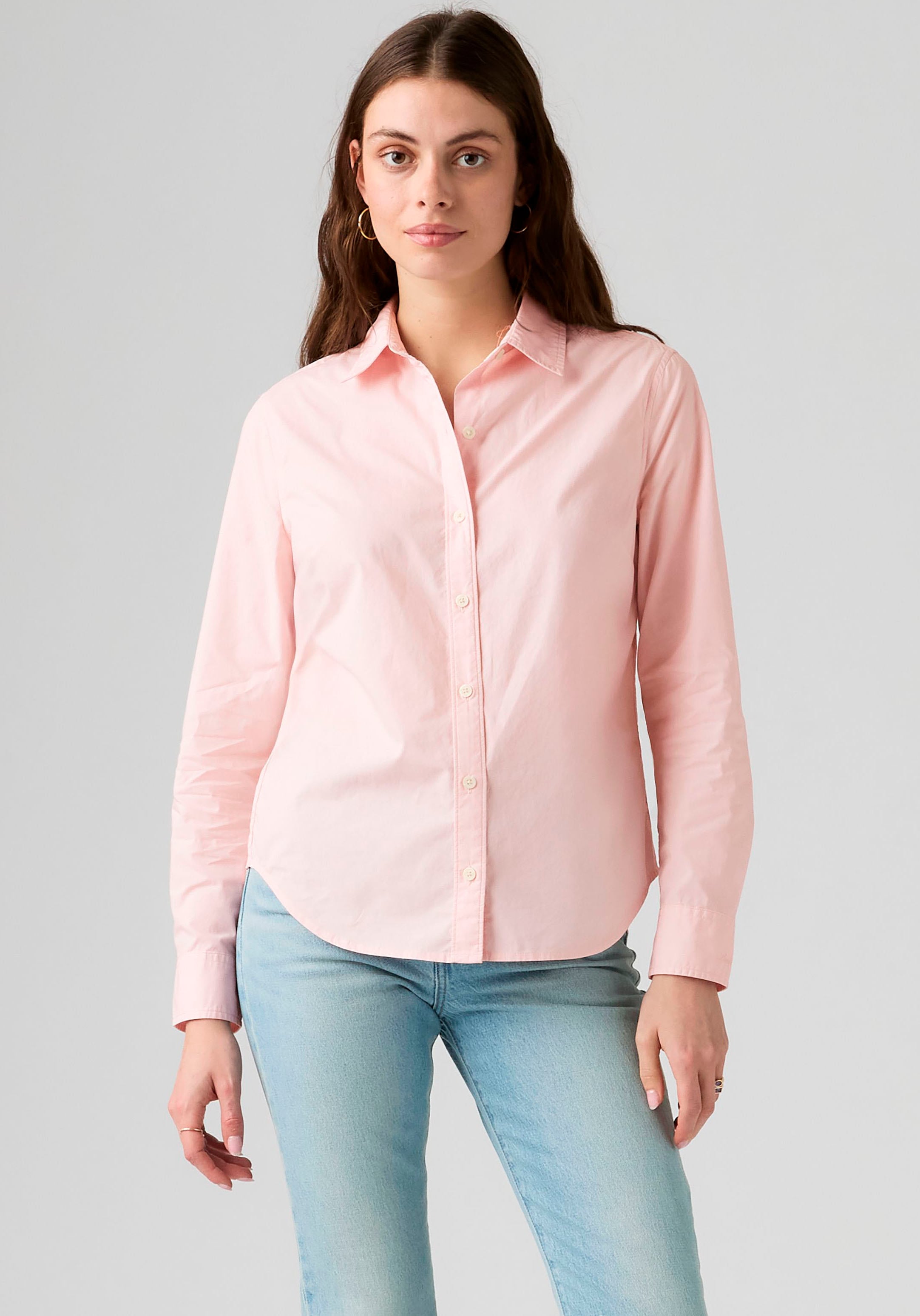 Levi's® Blouse chemise »CARLILE CLASSIC POPLIN SHIRT« Col classique de chemise