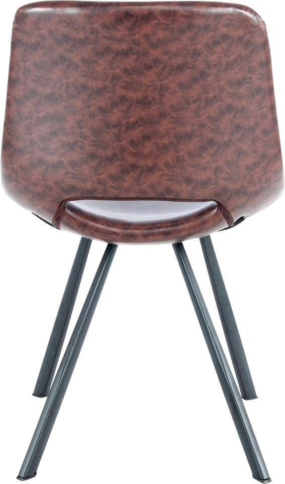 Kayoom Chaise »Josephine 325 2er-Set , zeitloses Design, mit geometrischer Aussparung« (Set) 2 cuispflegeleicht, schlicht, weiche Polsterung für angenehmes Sitzgefühl