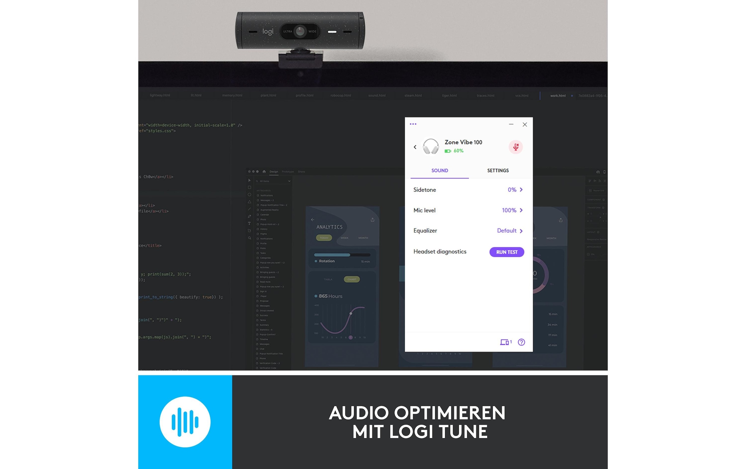 Logitech Casque »Headset Zone Vibe 100 off-white«