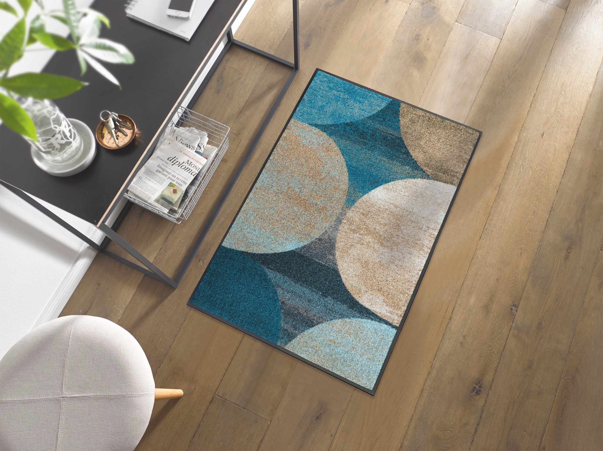 wash+dry by Kleen-Tex Tapis »Galaxia« Rectangulaire 7 mm Höhe rutschhemmend, waschbar, Wohnzimmer