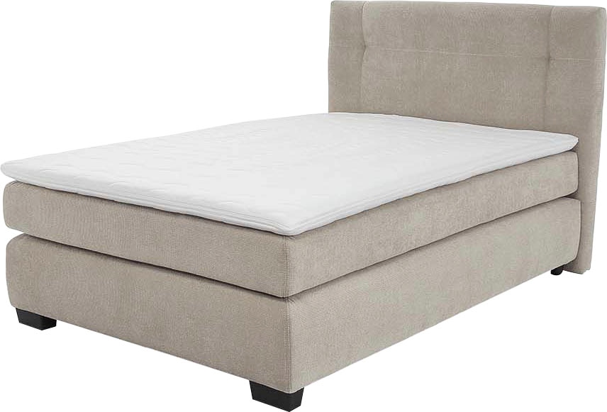 Jockenhöfer Gruppe Boxspringbett »FAMILY inkl. 7-Zonen-TTFK-Matratzen und Kaltschaumtopper« flauschiger Luxus-Microfaser-Bezug, 120/140/180 cm x 200 cm