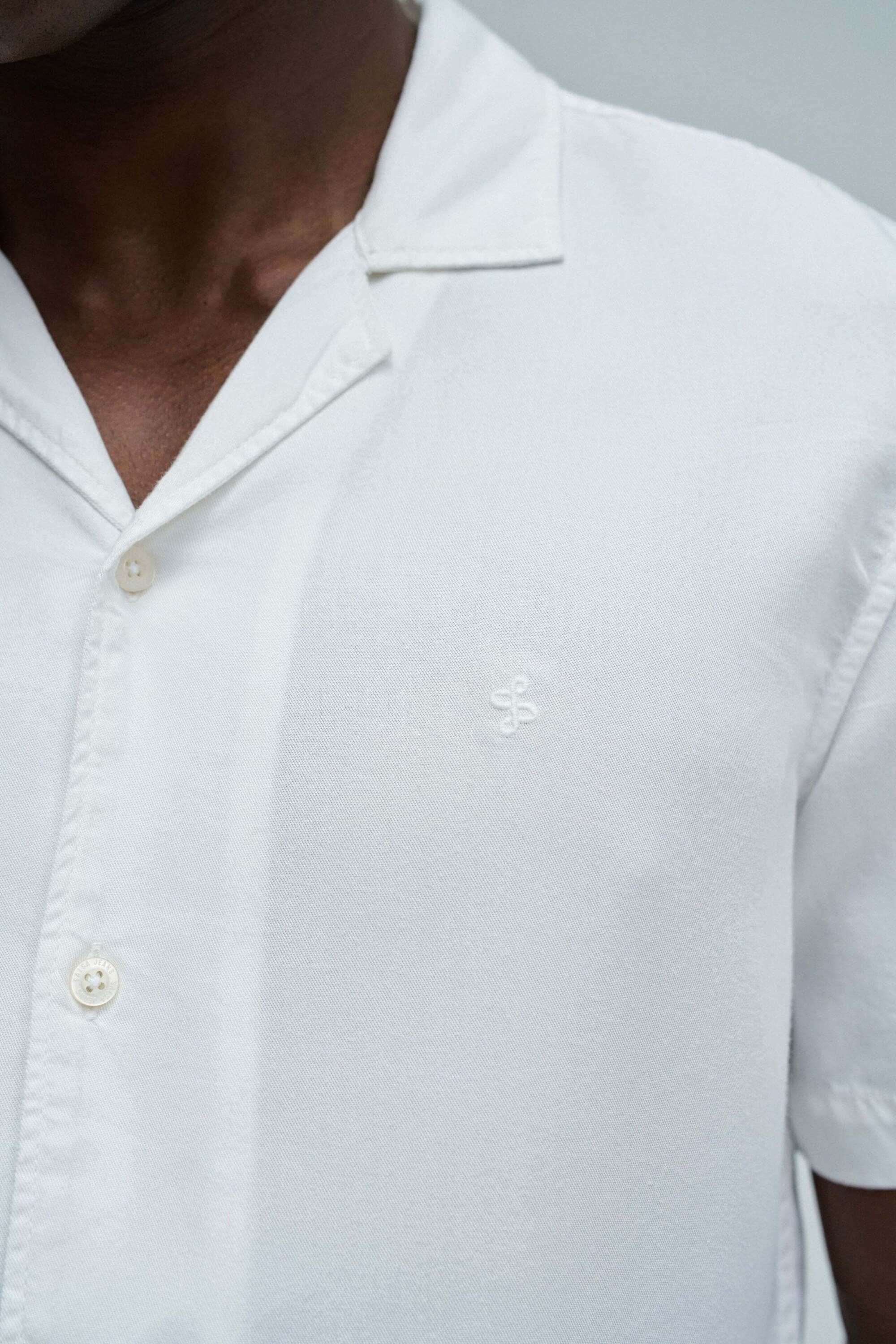 Salsa Chemise à manches courtes »Salsa Jeans Kurzarmhemd Shirt Light Denim«
