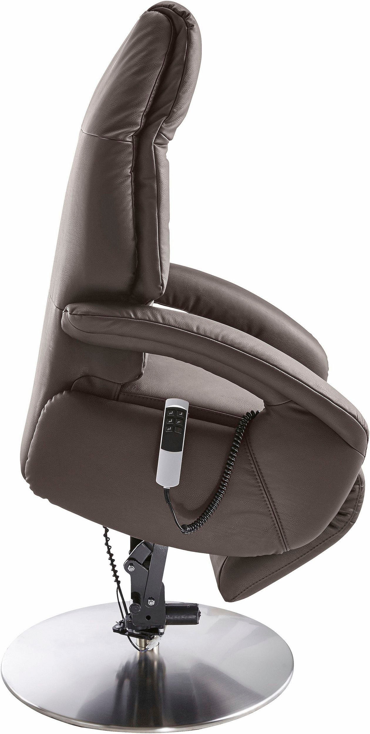 sit&more Fauteuil TV »Enjoy« en taille L, avec moteur et aide au lever en option