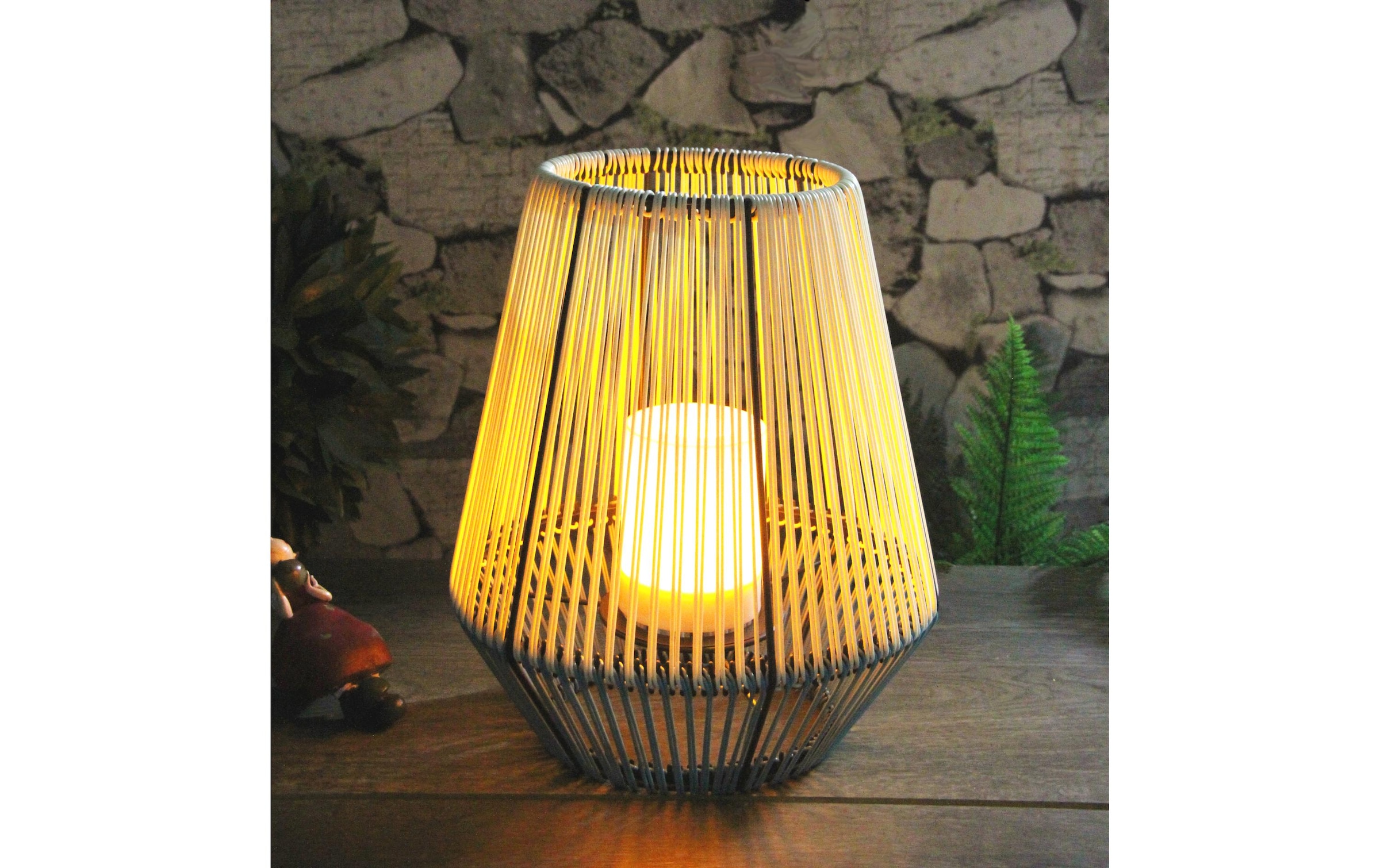   LED Solarleuchte »Schönenberger Solar Wega« Warmweiss