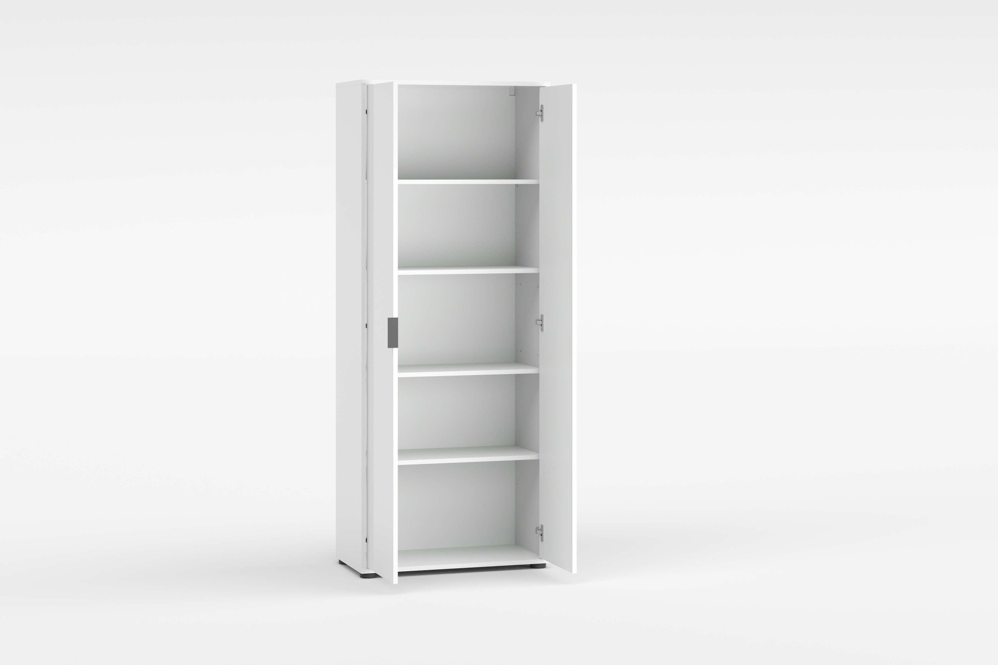 Home affaire Armoire multi-usages »Stauraumschrank , Breite 72,5 cm , Höhe 178 cm« 1 cuis tlg. 2 Türen, 4 Einlegeböden-Schrank hochglanz lackiert