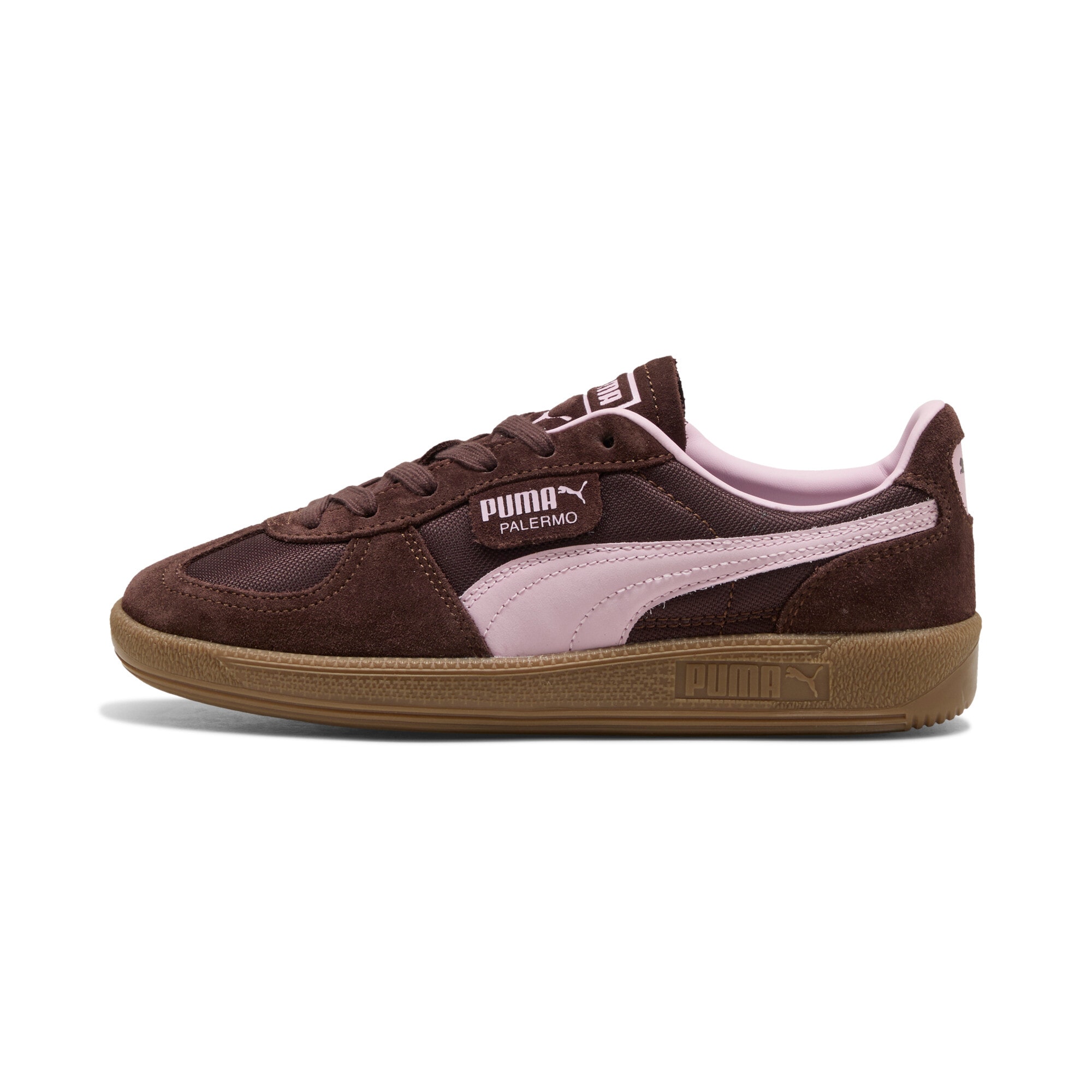 PUMA Sneakers »PALERMO VINTAGE UPDATE«  mit Formstrip aus gewalktem Leder, Gummilaufsohle mit leichtem Profil