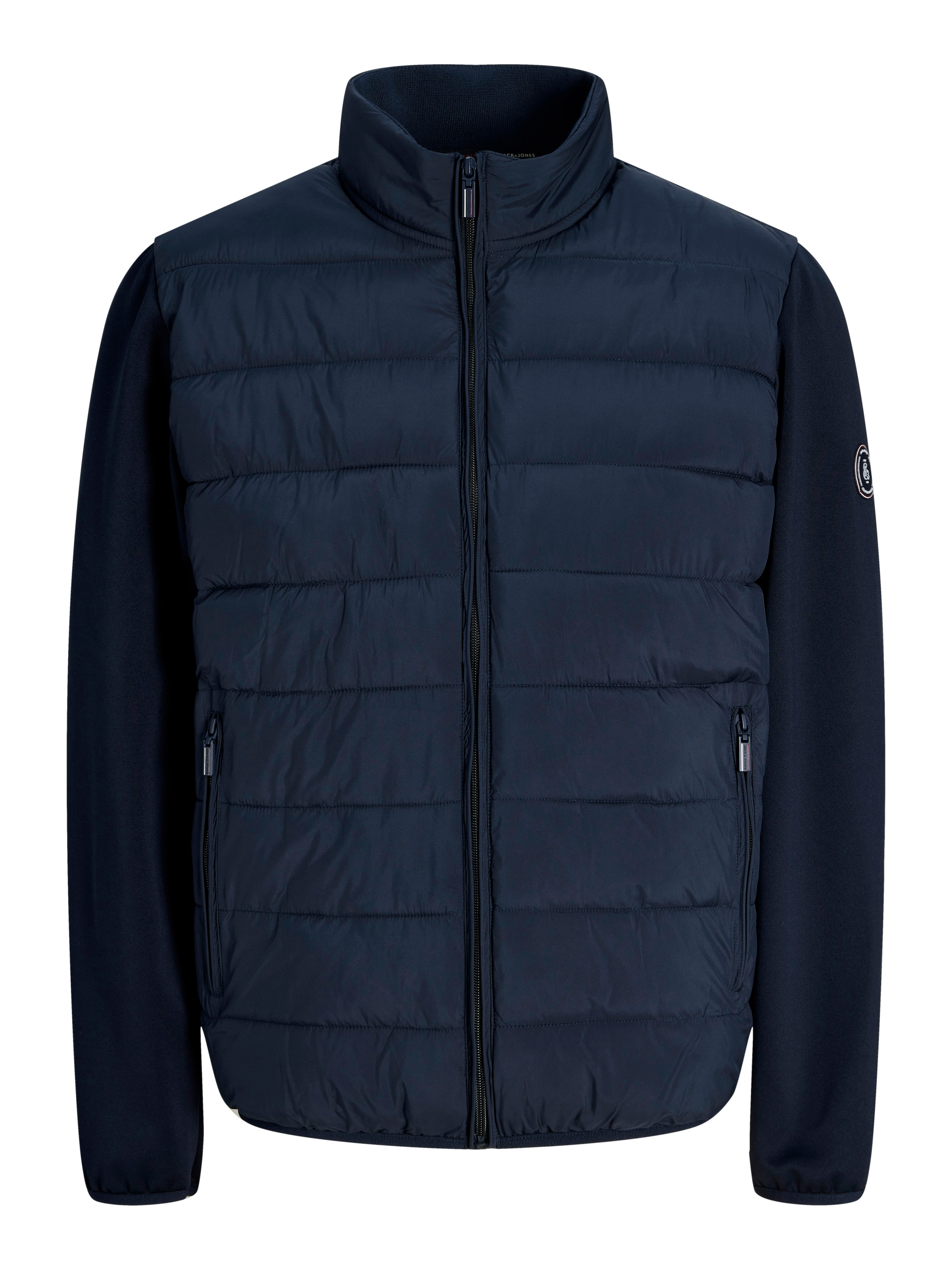 Jack & Jones PlusSize Steppjacke »JJETATE HYBRID JACKET SN PLS« Kunstfaser, regular fit