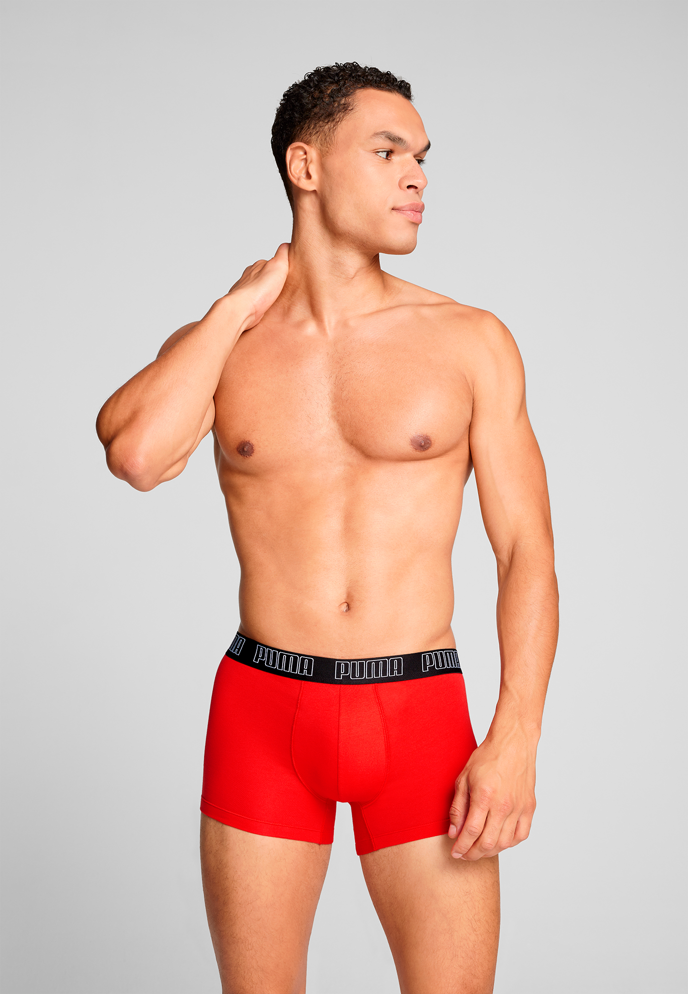 PUMA Tronc »PUMA MEN EVERYDAY TRUNKS 2P« Packung, 2er Pack,  mit Logobund