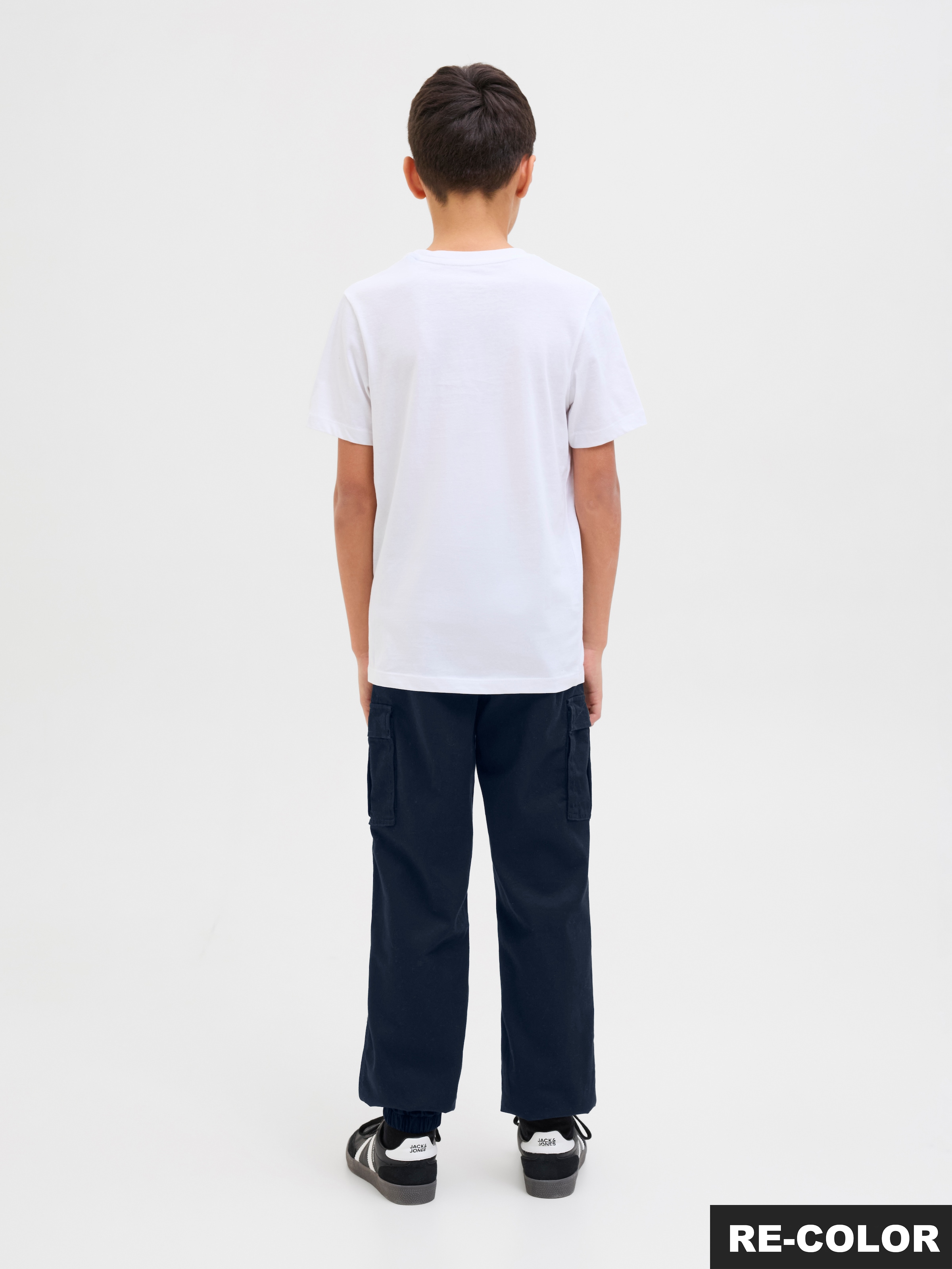 Jack & Jones Junior Pantalon cargo »JPSTKANE JJJONNIE CUFFED CARGO JNR«