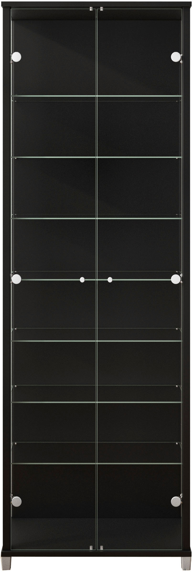 fif möbel Vitrines »Optima« Standvitrine, 2 Glastüren, 7 Böden, vielseitig, perfekt für Sammler