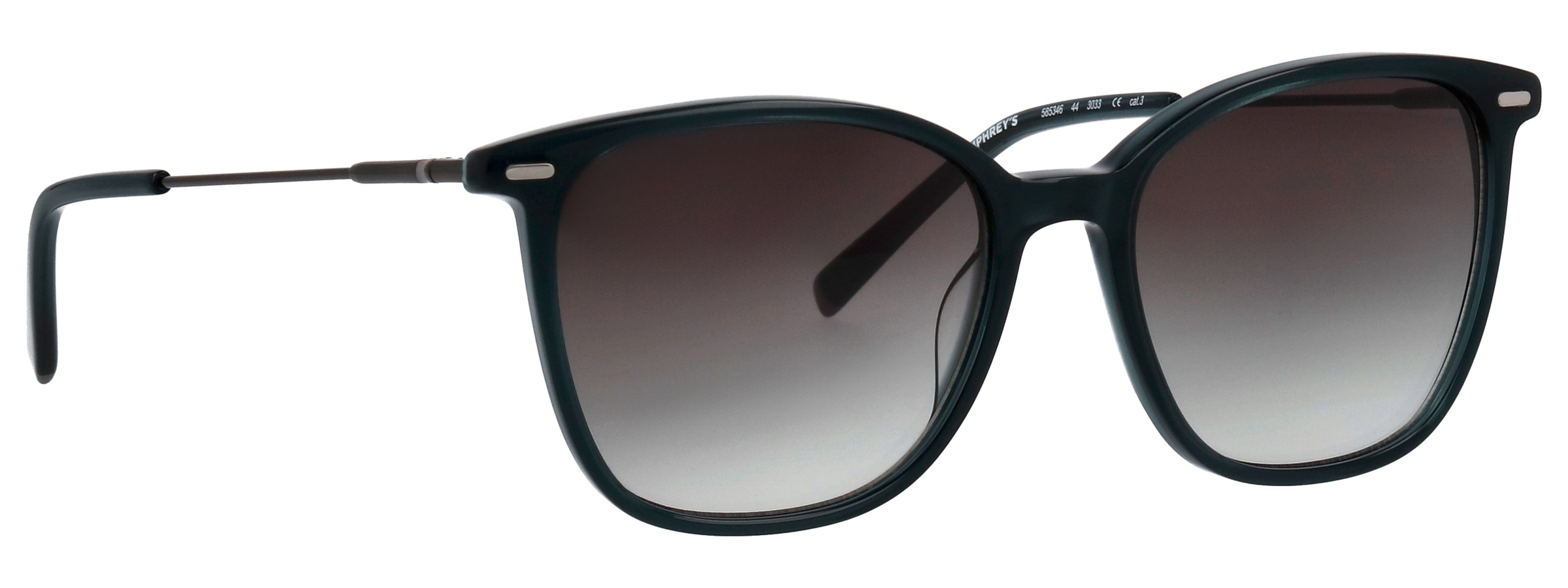 HUMPHREY´S eyewear Lunettes de soleil »Modell 585346« forme carrée/douce, logo sur branche, monture combinée
