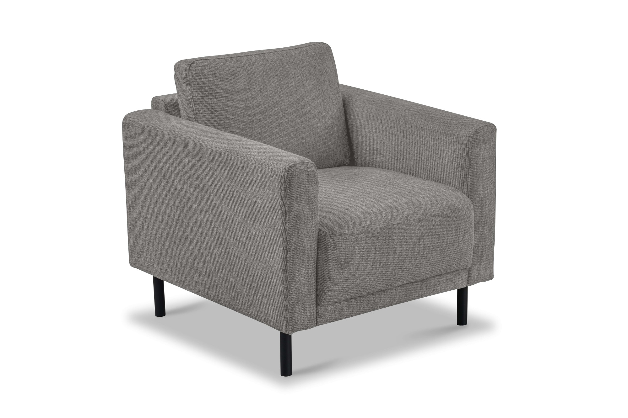 GOODproduct Sessel »Sveeva, Breite 78 cm, schwarze Metallfüsse« langlebiger Webstoff, viele Farben zur Auswahl