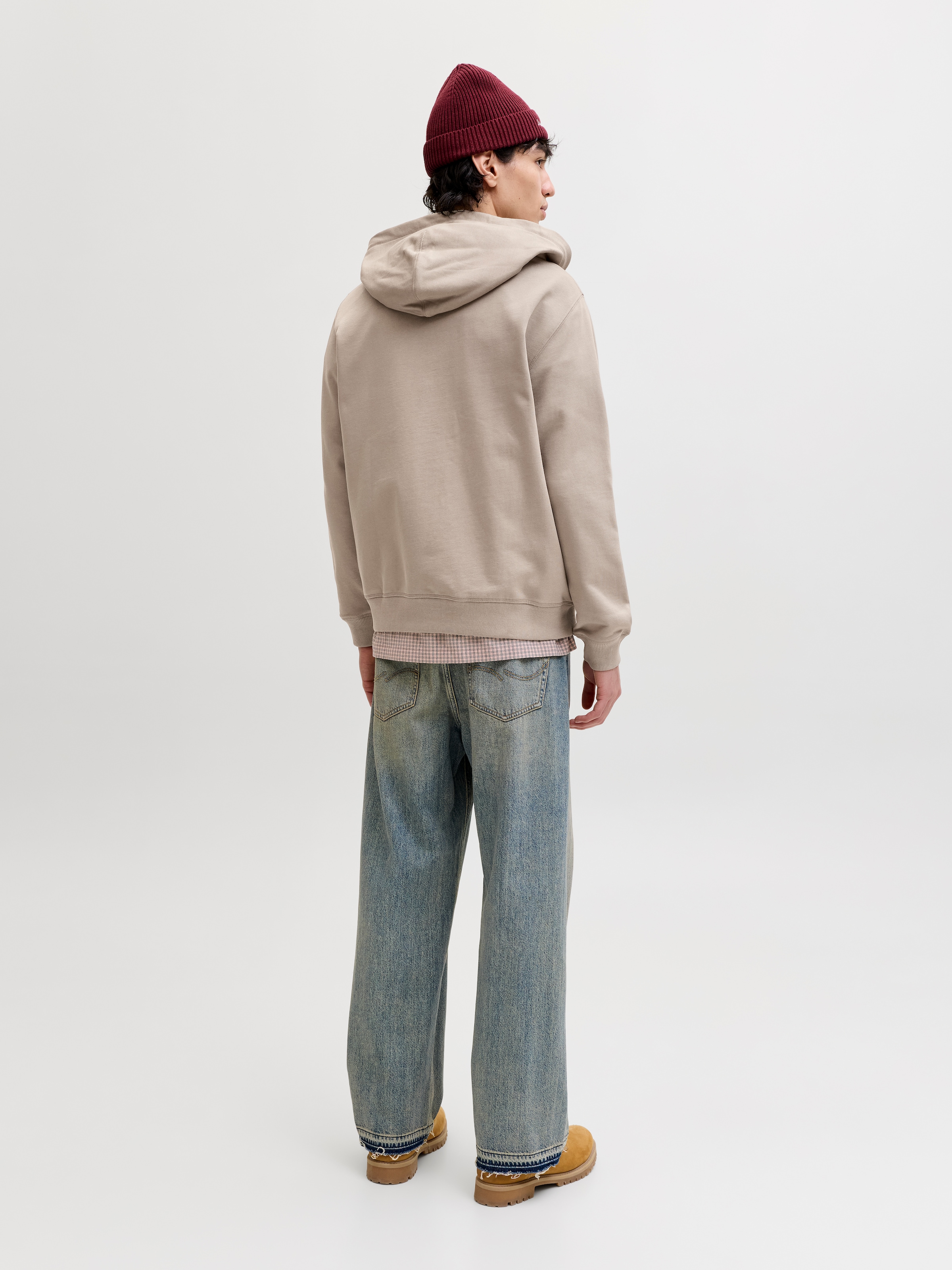 Jack & Jones Sweat à capuche »JORNORREBRO EMB SWEAT ZIP HOOD NOOS«, avec broderie
