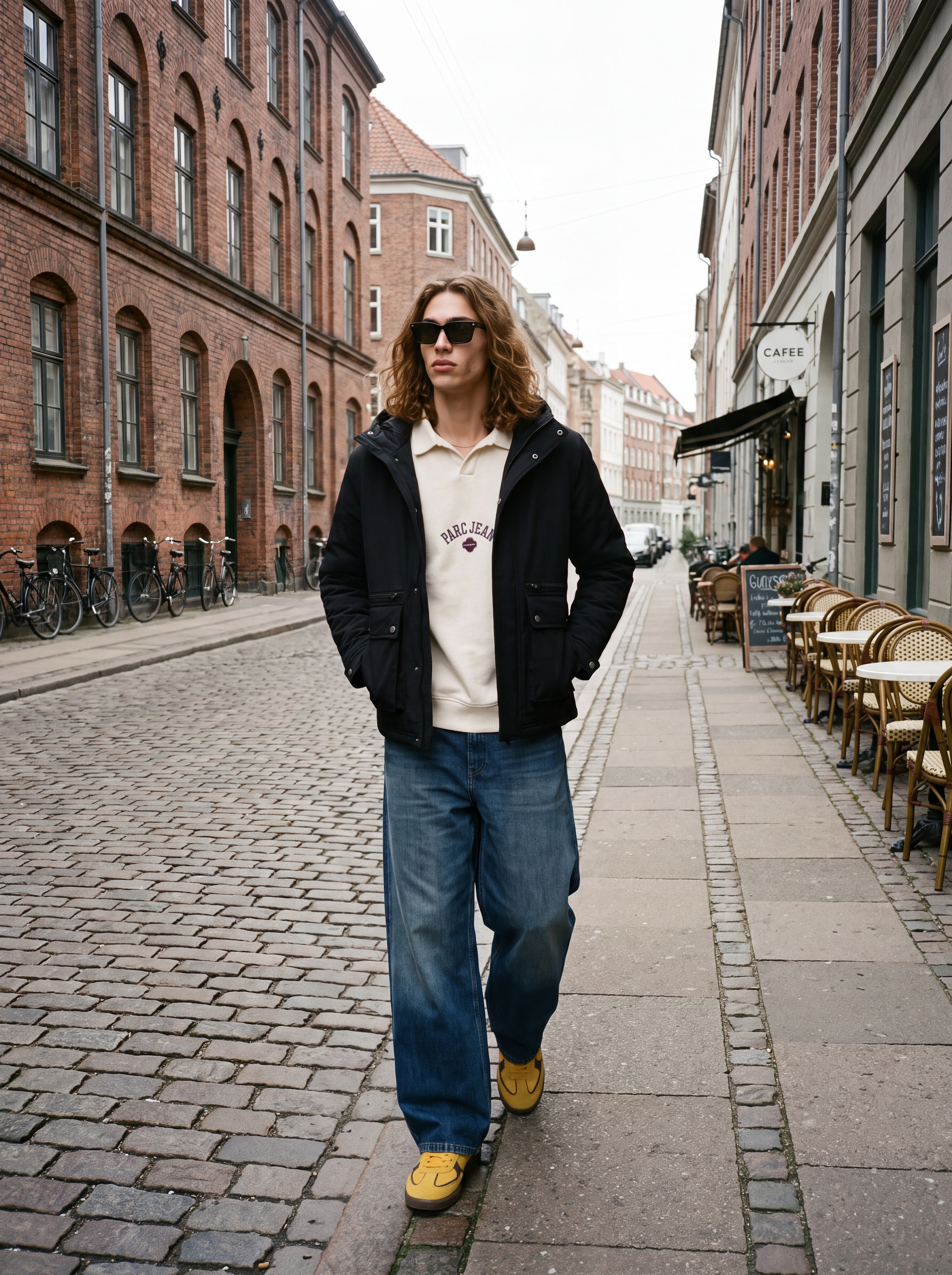 Jack & Jones Parka »JJEWOLF PARKA JACKET NOOS« avec capuche fibre synthétique, coupe régulière