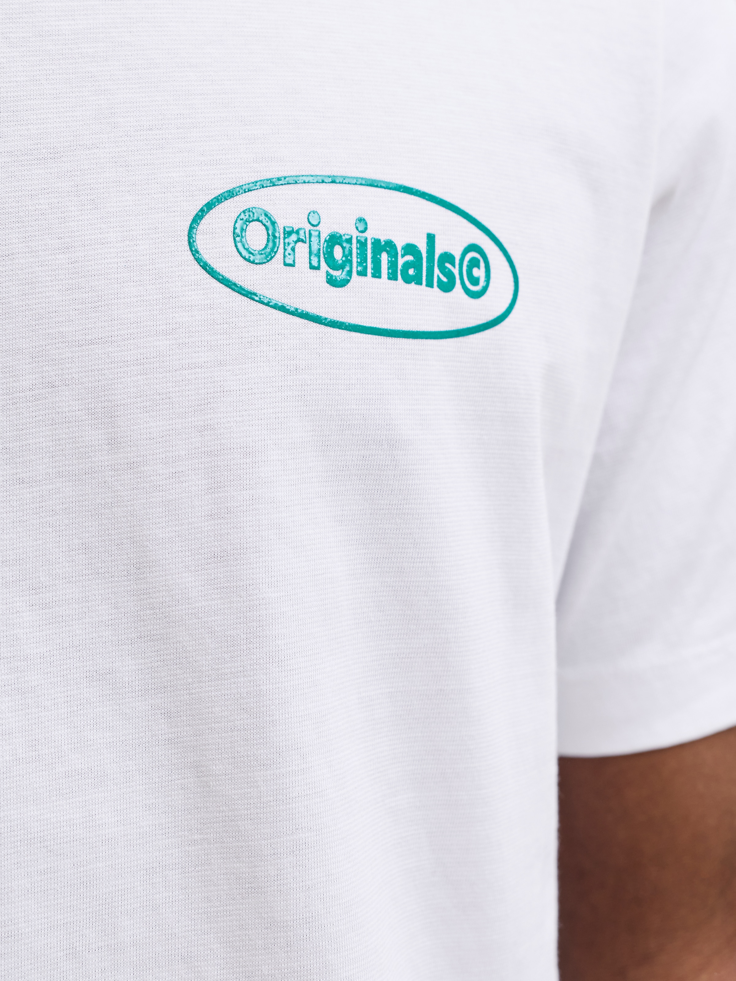 Jack & Jones T-shirt »JORRIVIERA VINTAGE POSTER BACK TEE SS CN« avec impression
