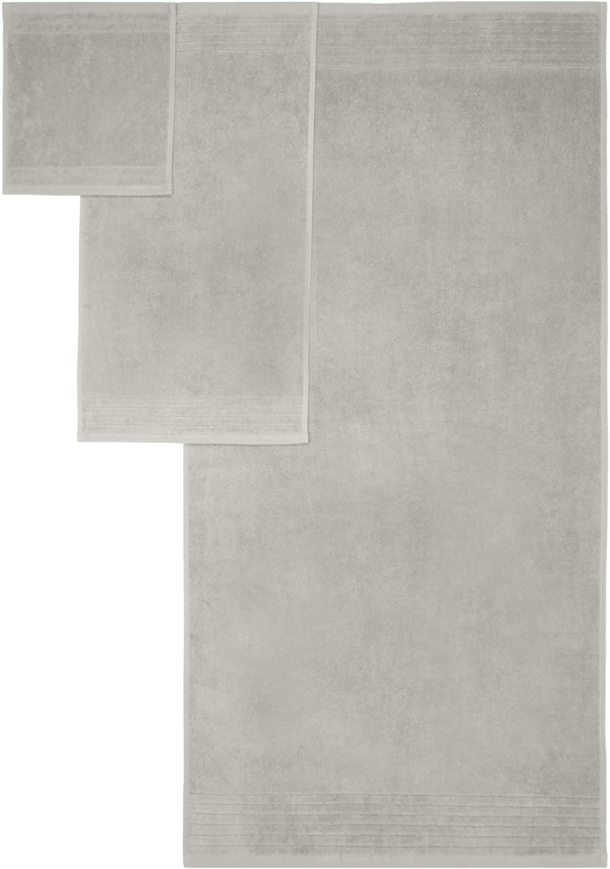 my home Handtuch Set »Sanremo Premium, Premium Handtücher, 600 gr/m², dicke Qualität« Set 8 Stk. Frottier Duschtücher, Handtücher, Seiftücher, 100% Baumwolle, 5 Jahre Garantie