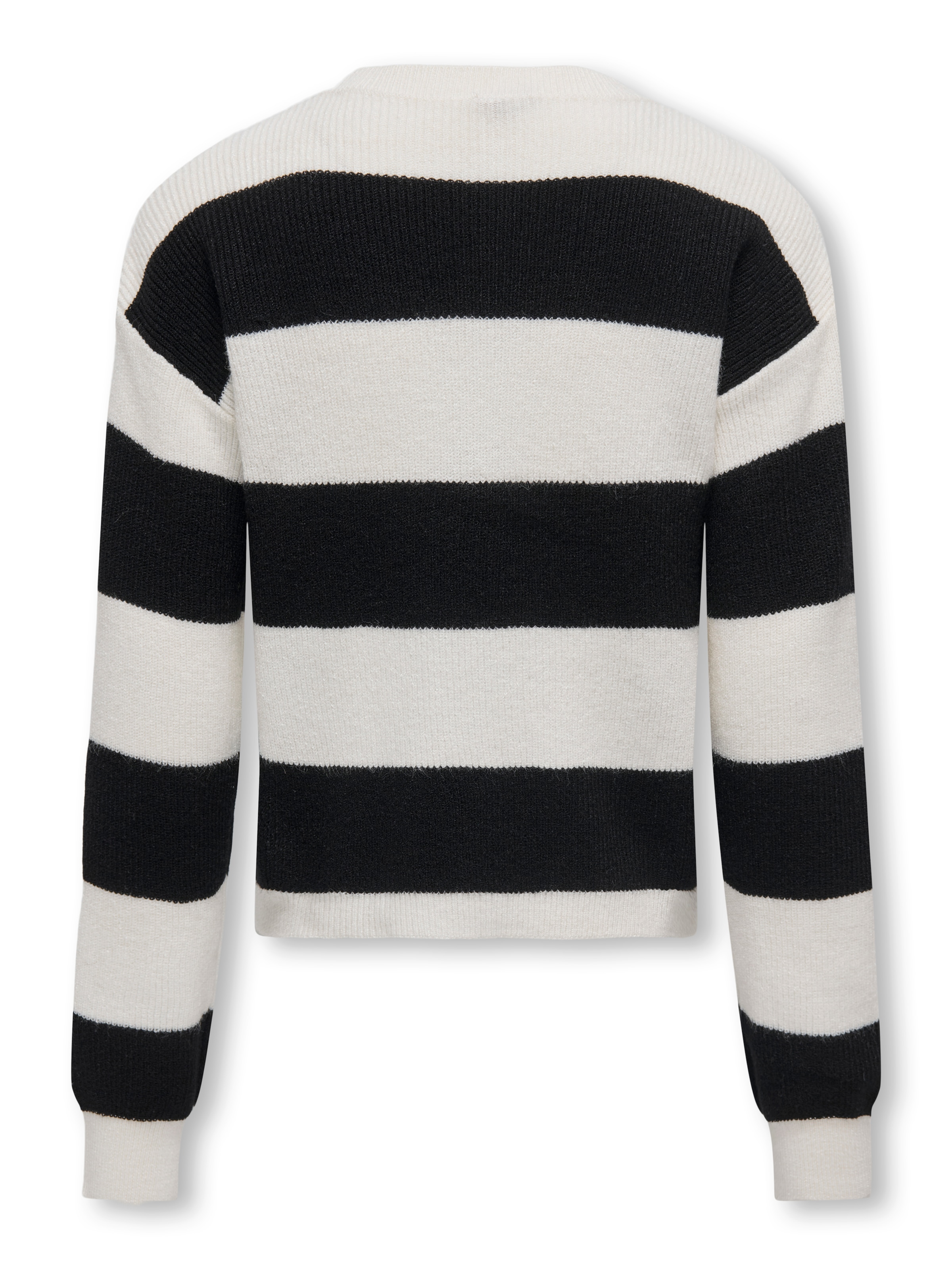 KIDS ONLY Pull en tricot »KOGFRANCA SHORT L/S STRIPE KNT NOOS« mélange viscose, coupe ample