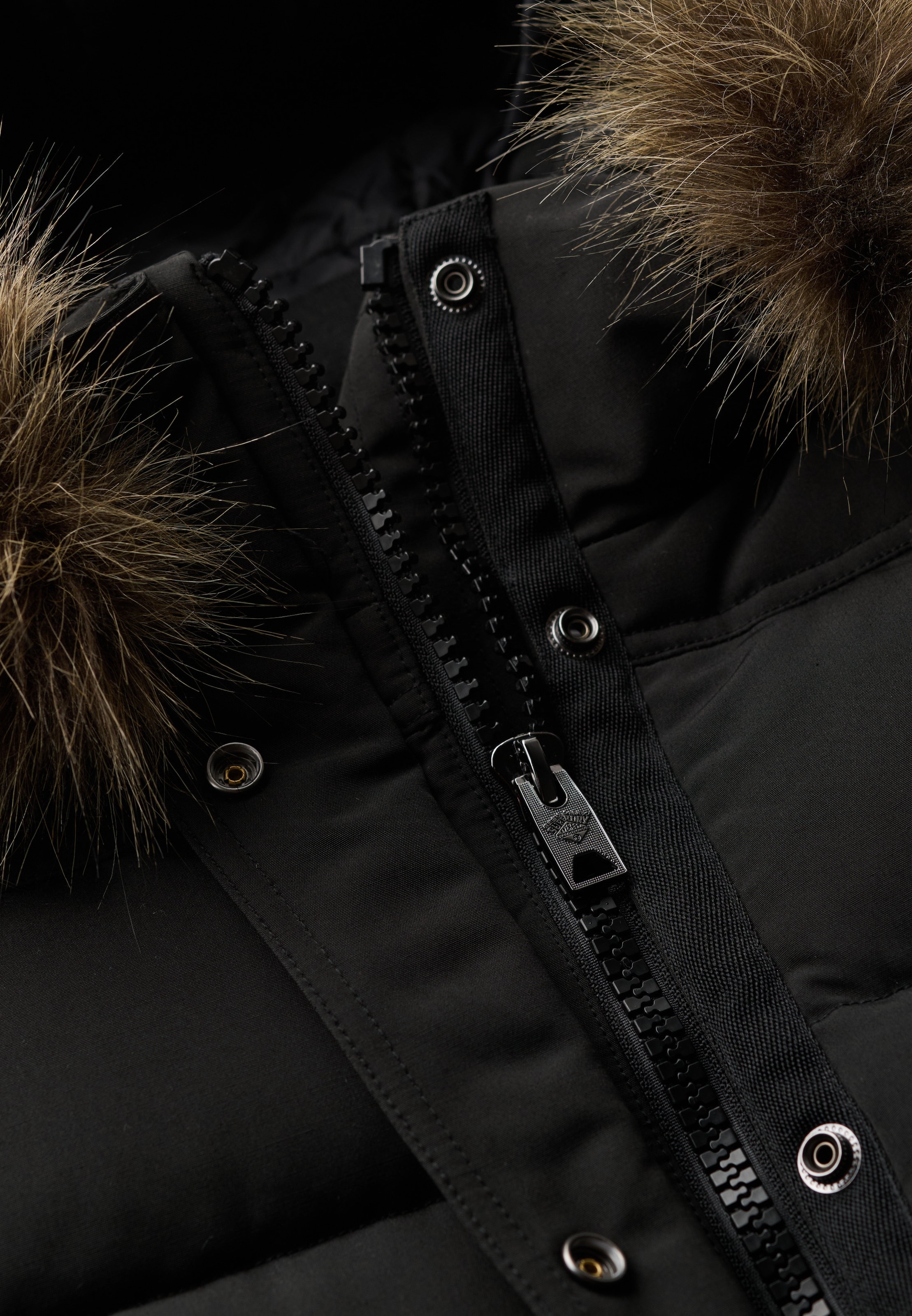 Superdry Steppjacke »EVEREST HOODED BOMBER JKT« mit Kapuze