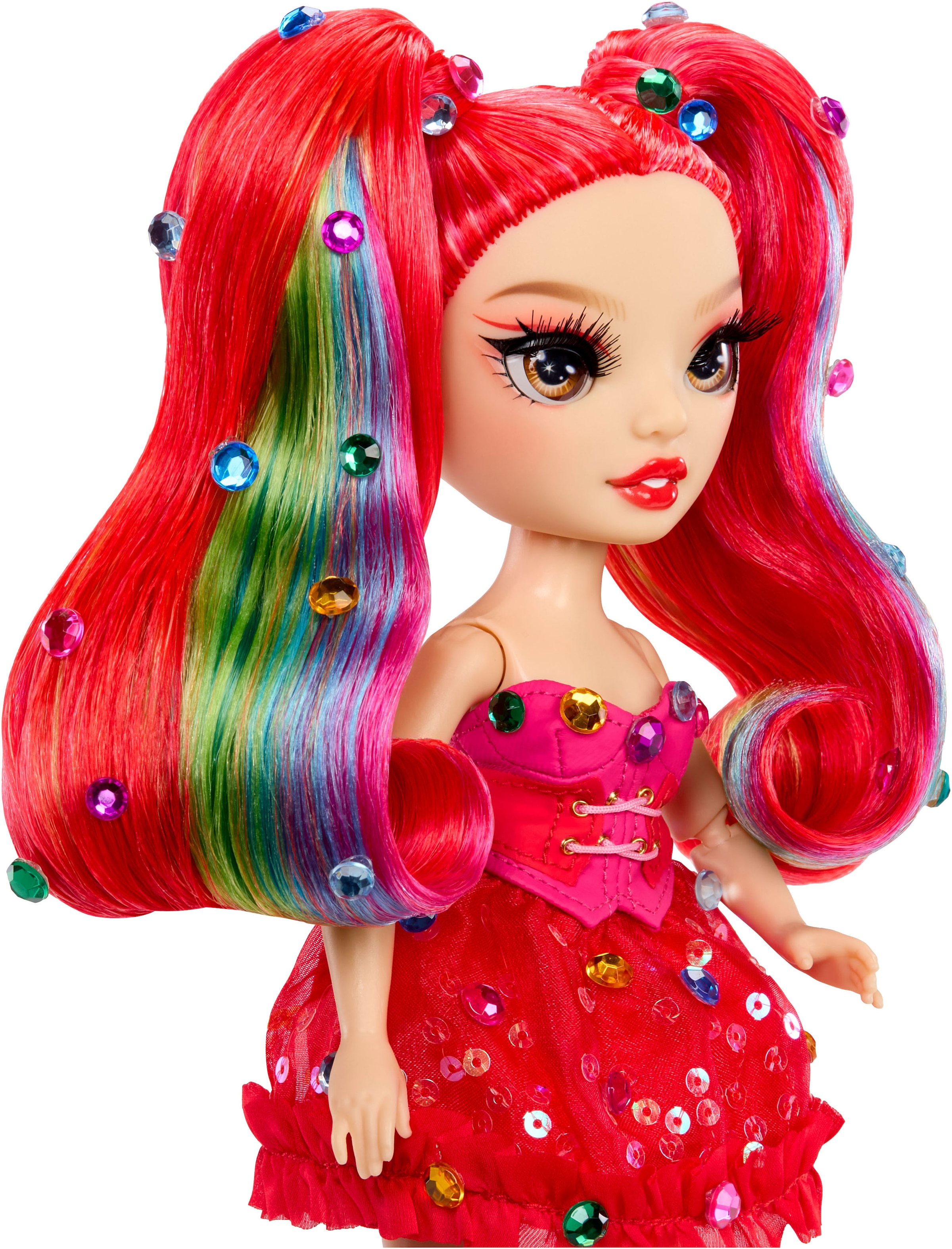RAINBOW HIGH Poupée à habiller »Rainbow High Be Dazzling Fashion Dolls- Vivienne Rouge«