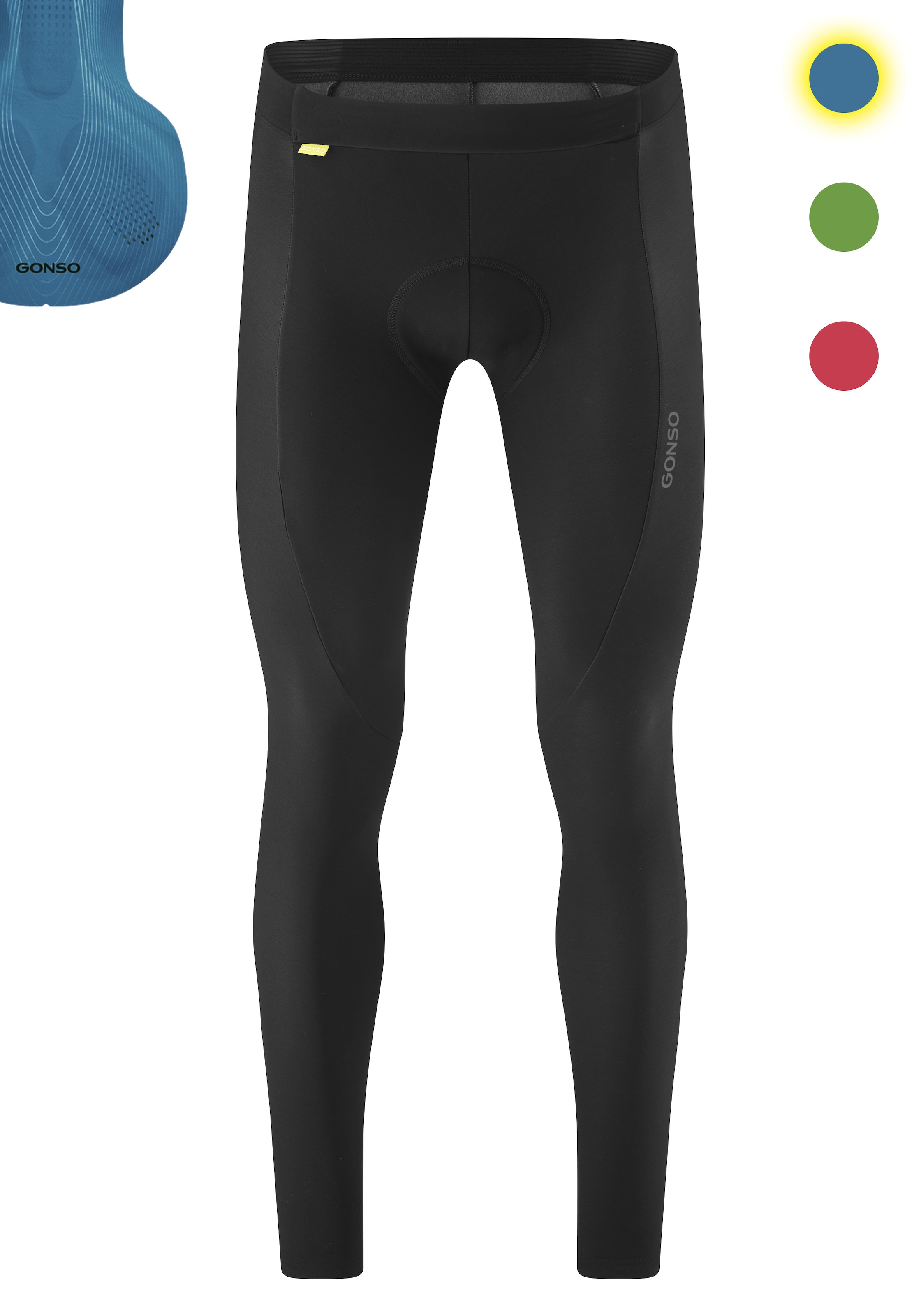 Gonso Fahrradhose »Sitivo Tight M«  Herren Radhose, Radlerhose mit speziellem Sitzpolster, Tight Fit