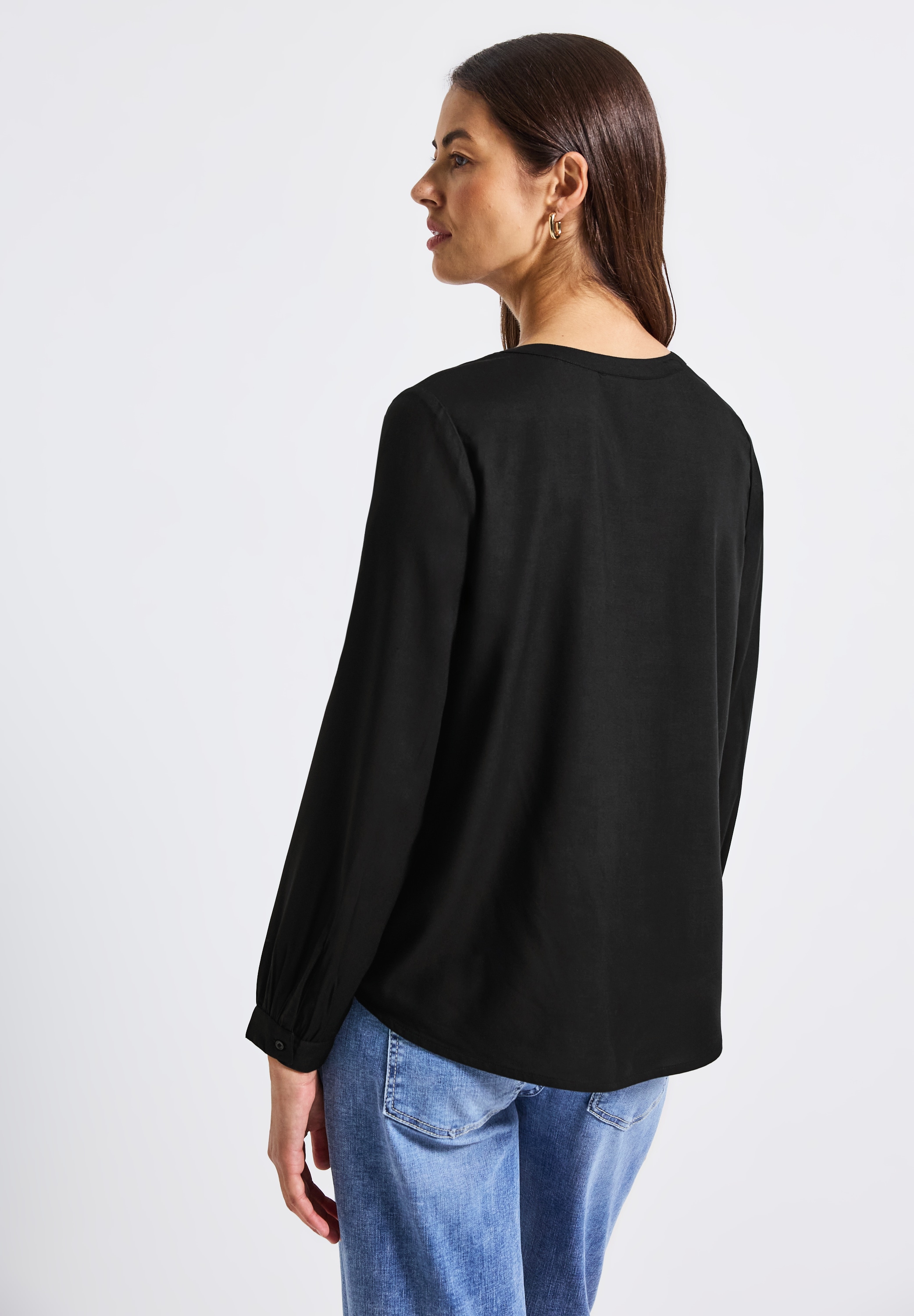 STREET ONE Blouse à manches longues , im Tunika-Stil
