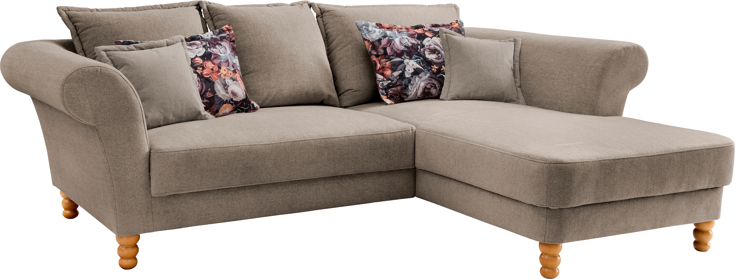 Home affaire Canapé d'angle »Tassilo Mega Polsterecke mit Kaltschaum im Sitz, bequem, L-Form«