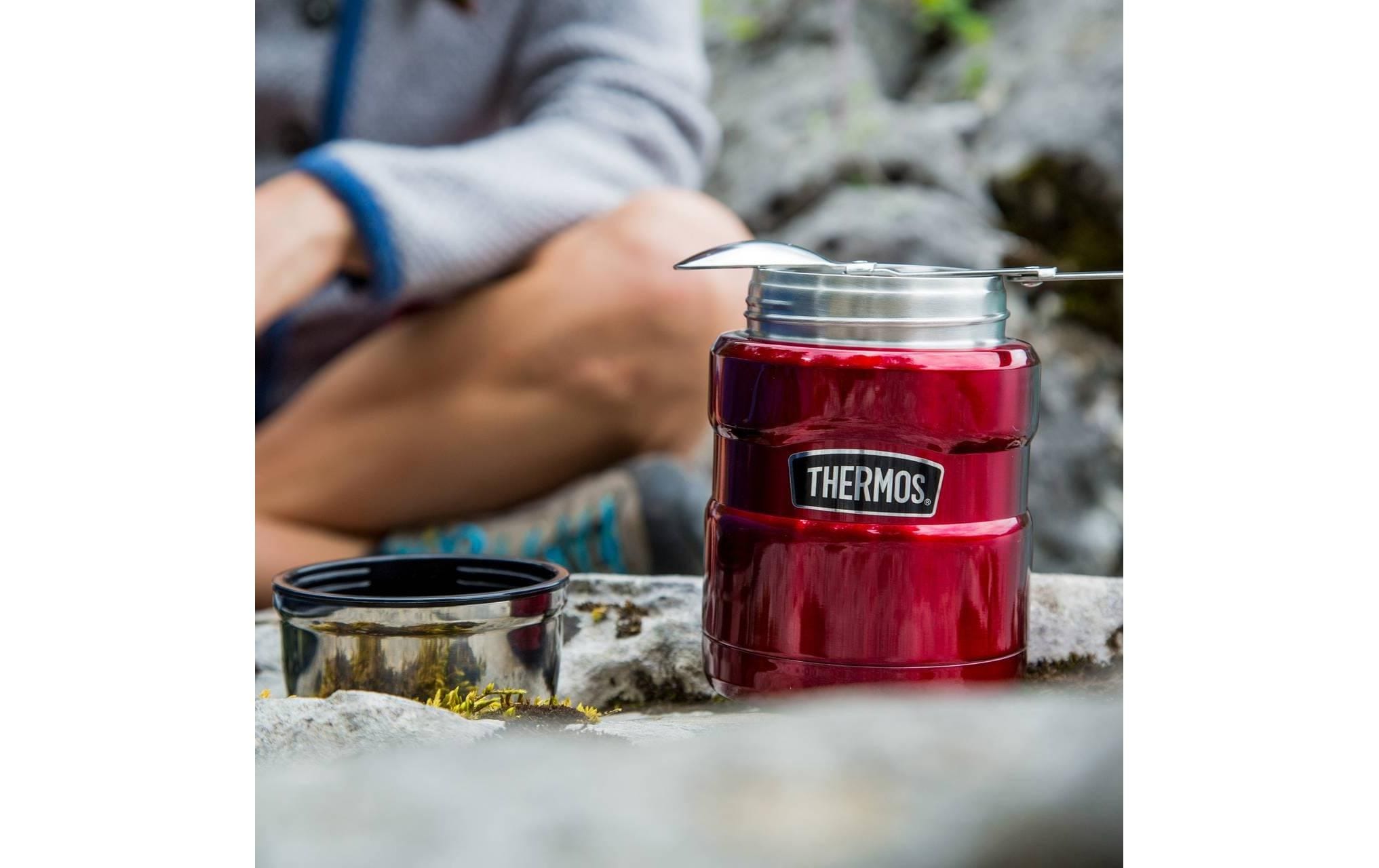 THERMOS Thermobehälter »Stainless King« 1 tlg. Randvollvolumen: 470 ml, Füllmenge / Volumen: 330-350 ml