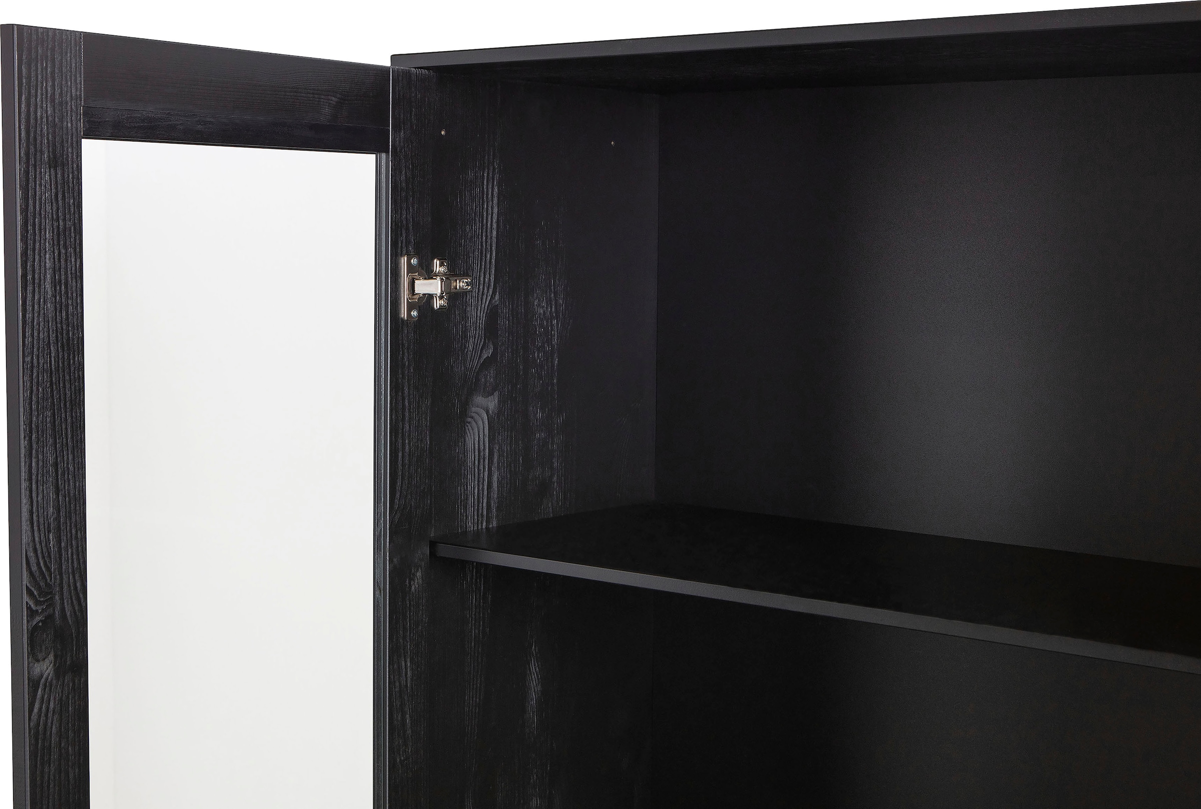 WOOOD Vitrines »Xam« aus Kiefernholz, Breite 100 cm