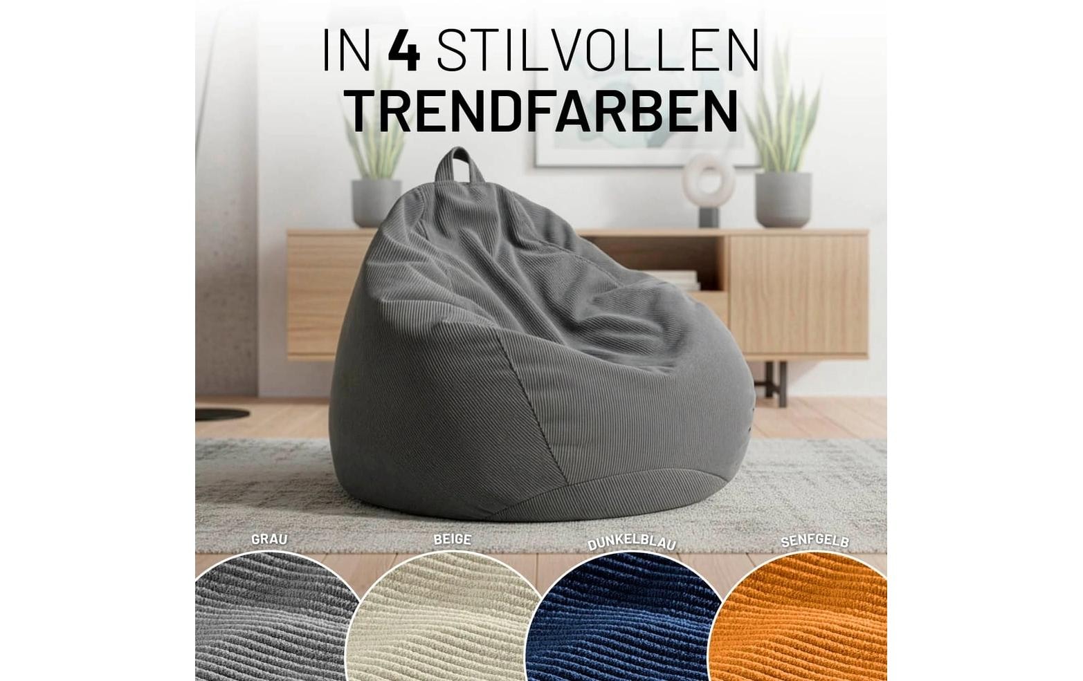 Lumaland Sitzsack »185 l Comfort«