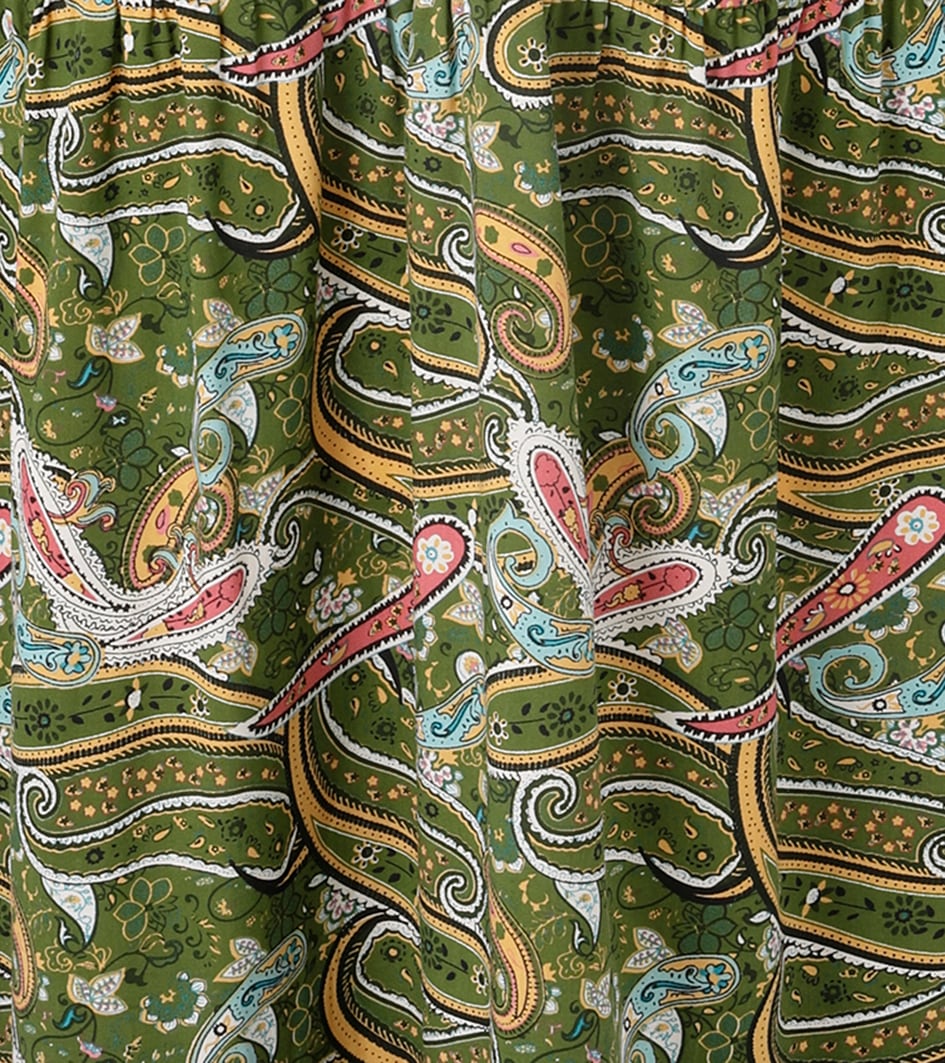 Aniston CASUAL Maxikleid mit farbenfrohen Paisley-Muster bedruckt