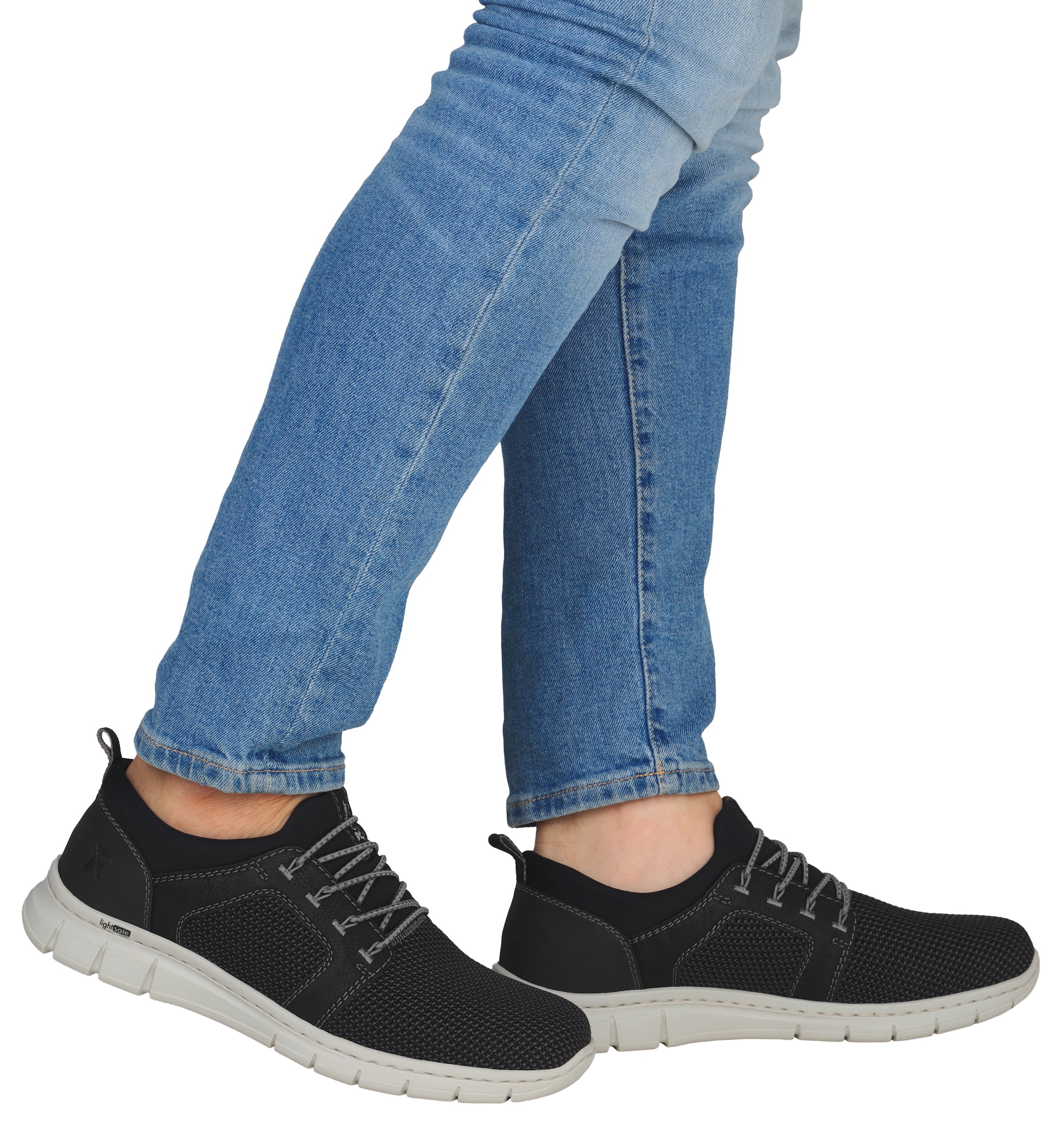 Rieker Baskets slip-on  Schlupfschuh, Halbschuh, Freizeitschuh mit Gummizug, zum Schlupfen