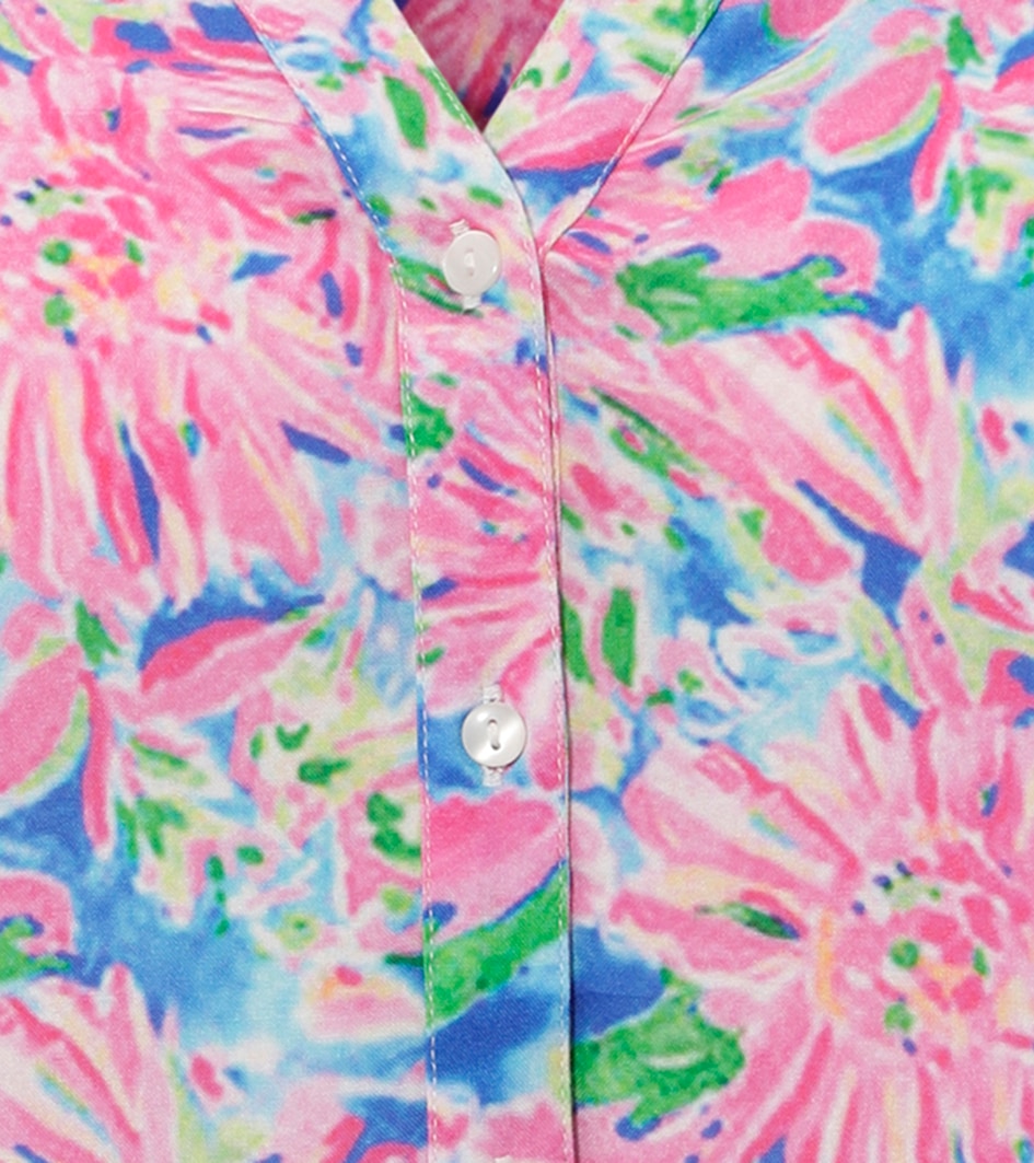 Aniston CASUAL Schlupfbluse mit farbenfrohem, malerischen Blumendruck