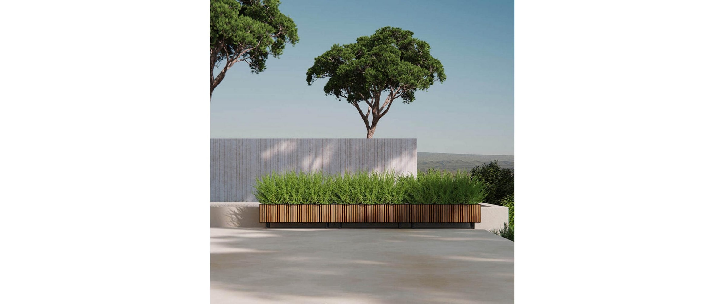 Herstera Garden Bac à plantes »Xic 100 x 40 x 25 cm«