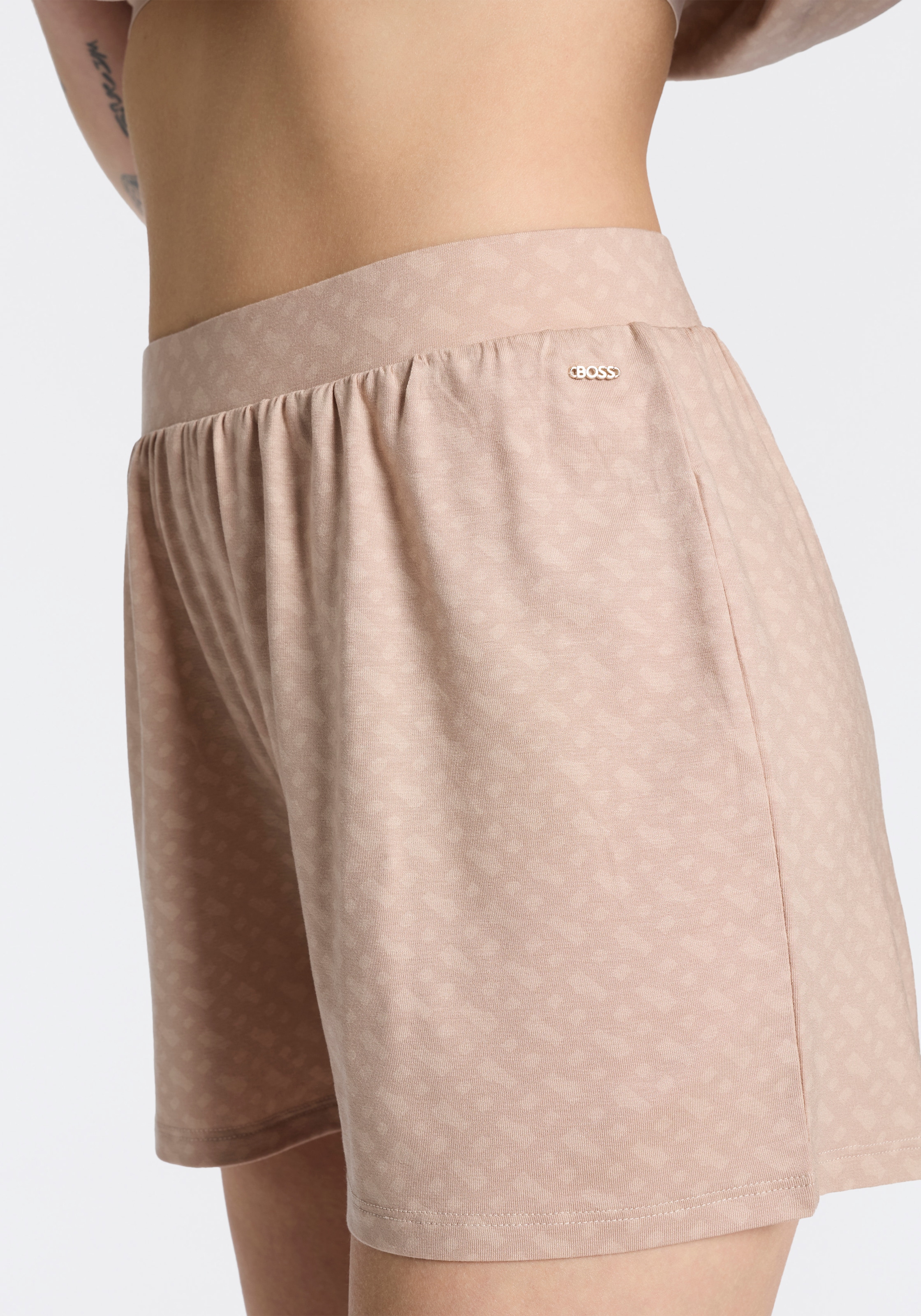 BOSS Short de nuit »B Logo«