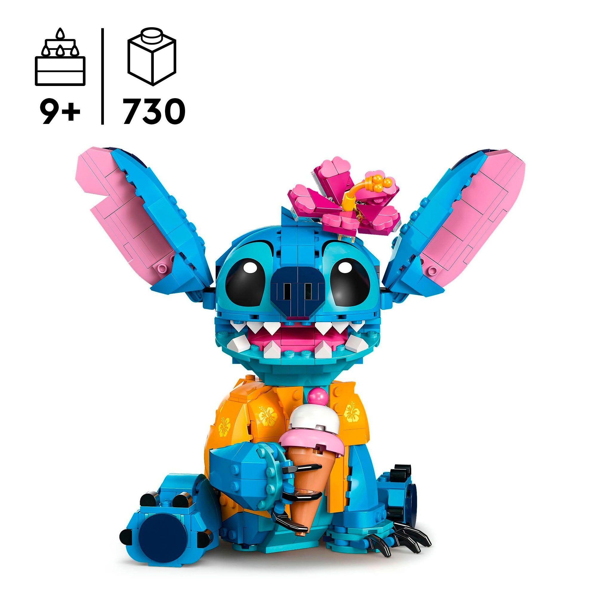 LEGO® Konstruktionsspielsteine »Stitch (43249), LEGO® Disney Classic« Made in Europe