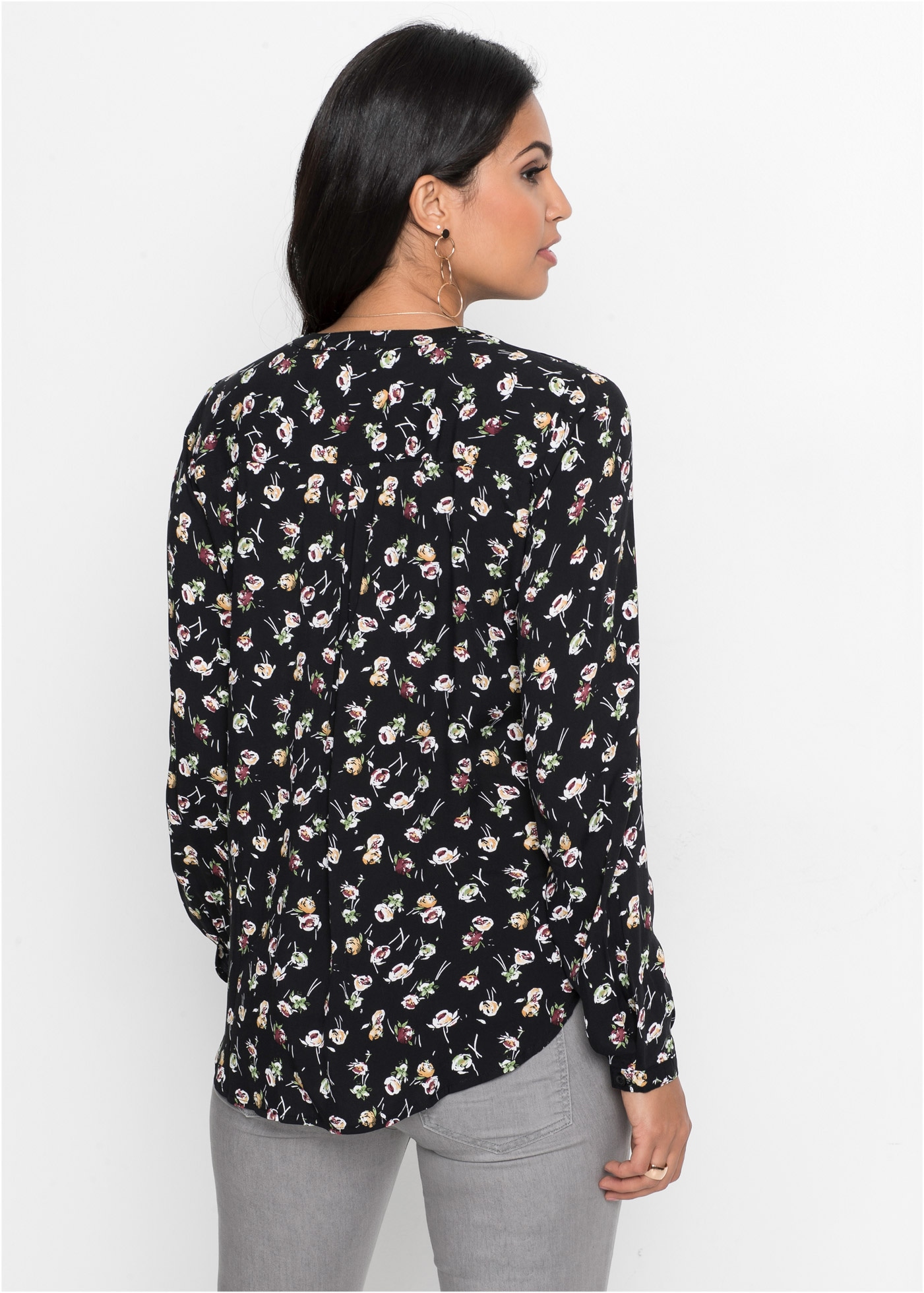 bonprix Blouse à manches longues