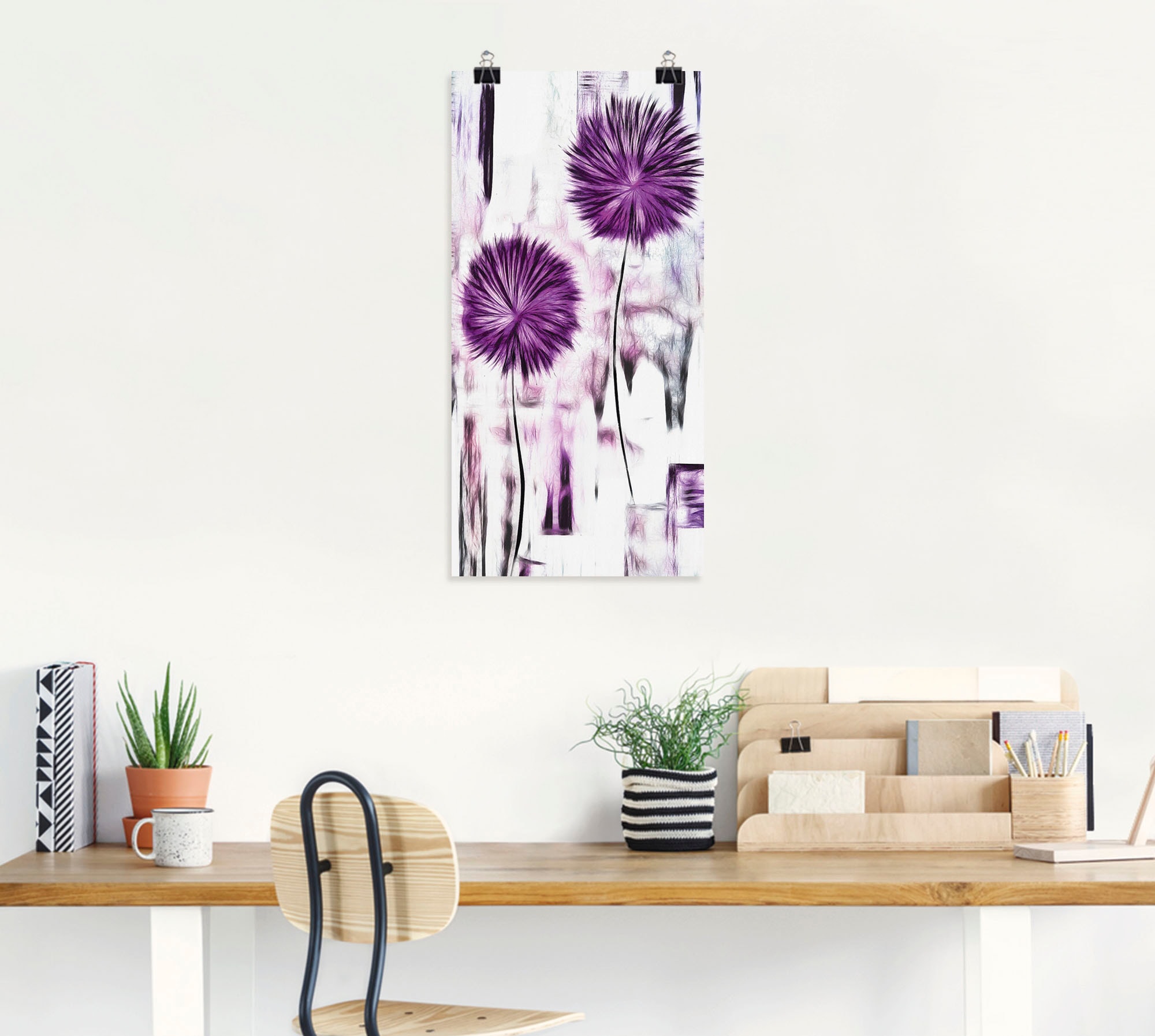 Artland Wandbild »Blumen« 1 Stk. tlg. als Alubild, Leinwandbild, Wandaufkleber oder Poster in versch. Grössen