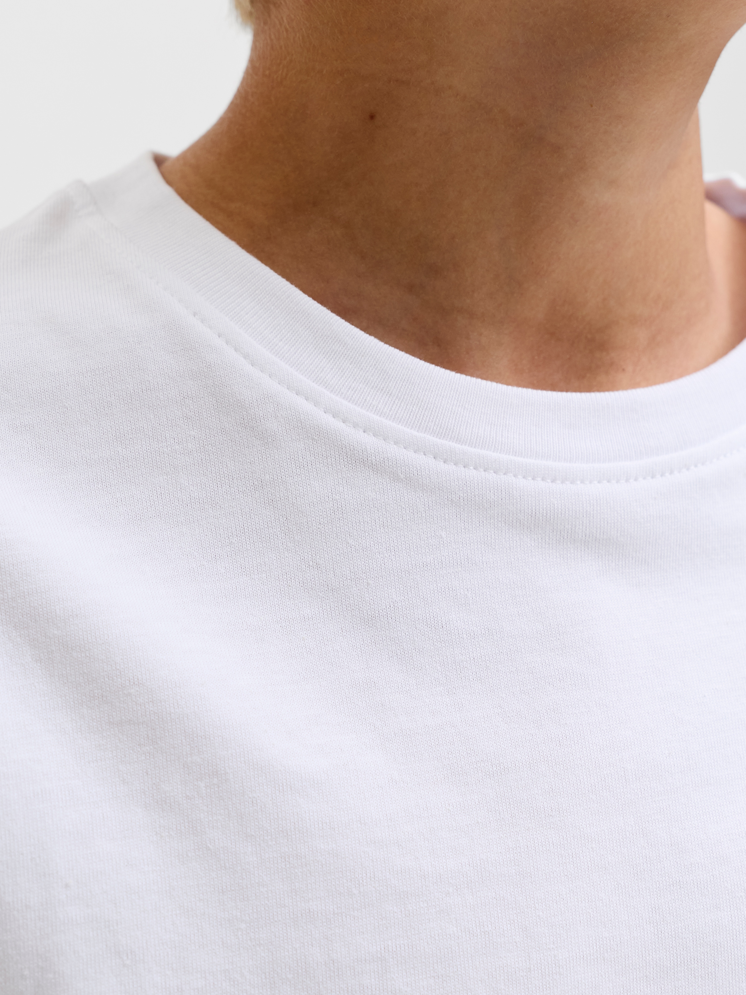 Jack & Jones Junior T-Shirt »JJEORGANIC RLX TEE LS O-NECK NOOS JNR« Baumwolle,