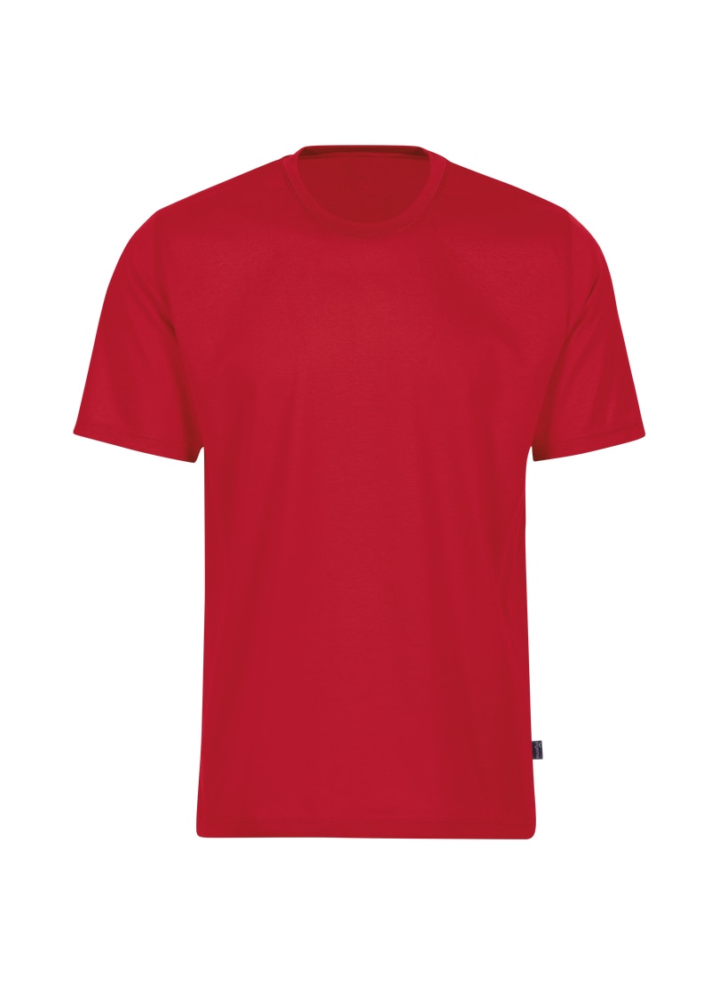 Trigema T-Shirt »TRIGEMA T-Shirt aus 100% Baumwolle« 1 Stk.