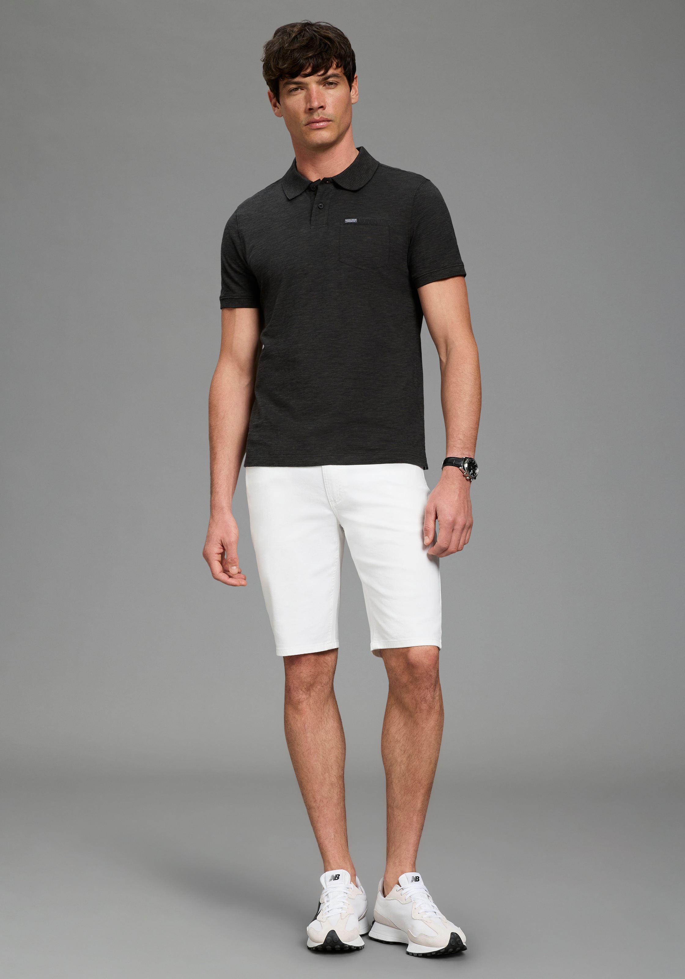 Bruno Banani Jeansshorts »Hutch-Shorts« gerade geschnittene kurze Beine, niedrige Leibhöhe
