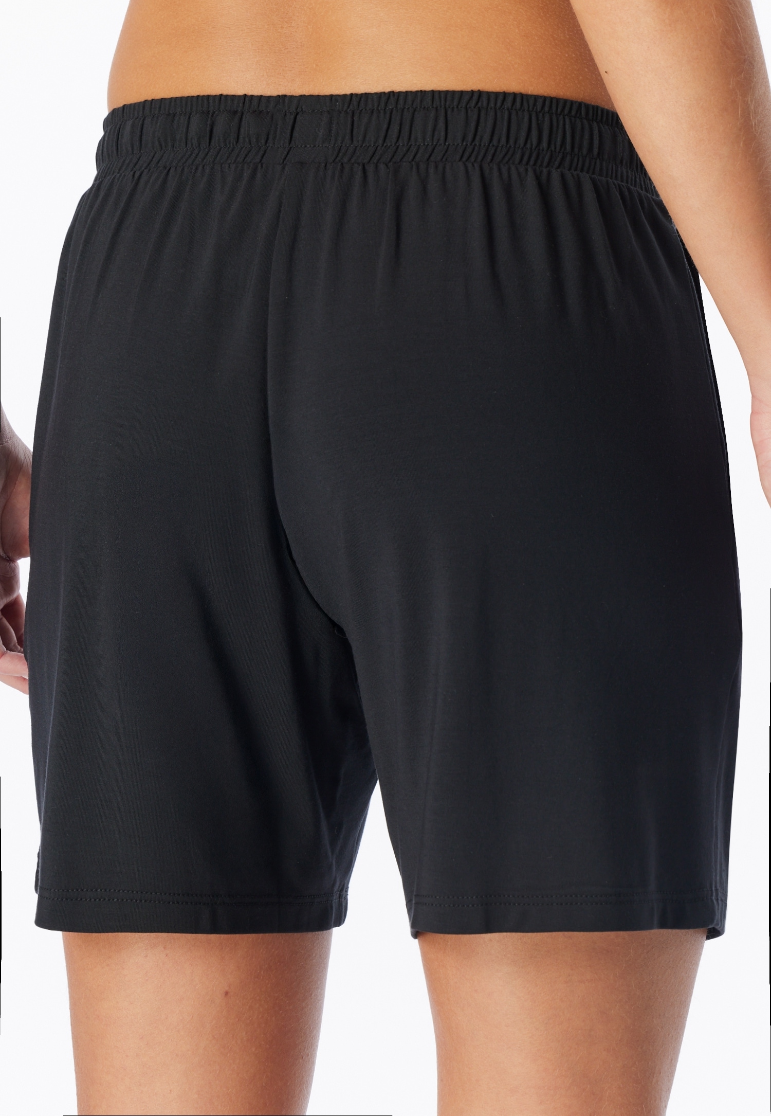 Schiesser Pyjamashorts »Mix + Relax«  Bund mit Bindeband, Modalmix, Single-Jersey Qualität