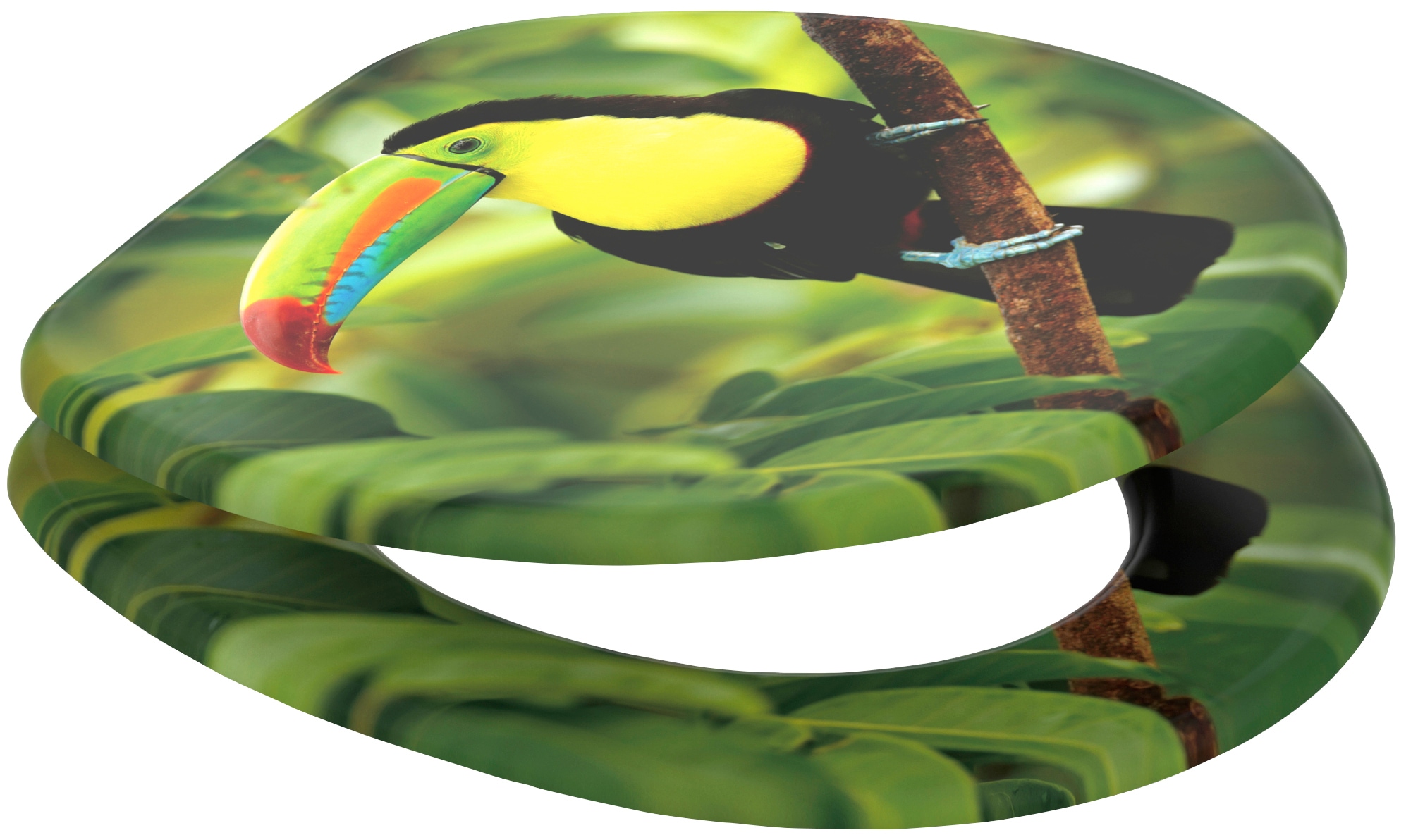 Sanilo WC-Sitz »Toucan« mit Absenkautomatik, BxL: 37,7 x 42,0 - 47,0 cm