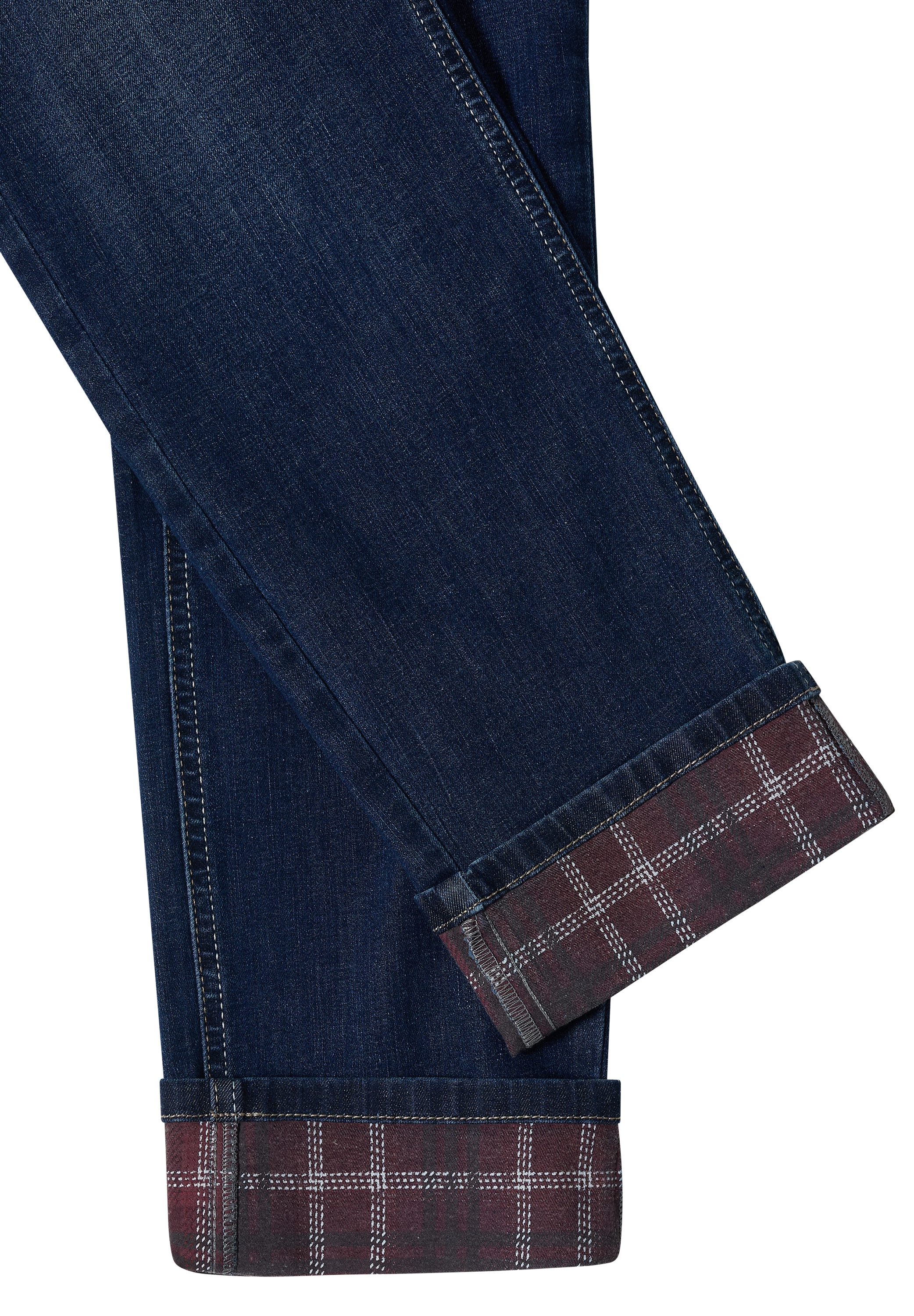 Cecil Jeans droit »Style Scarlett« avec détail revers