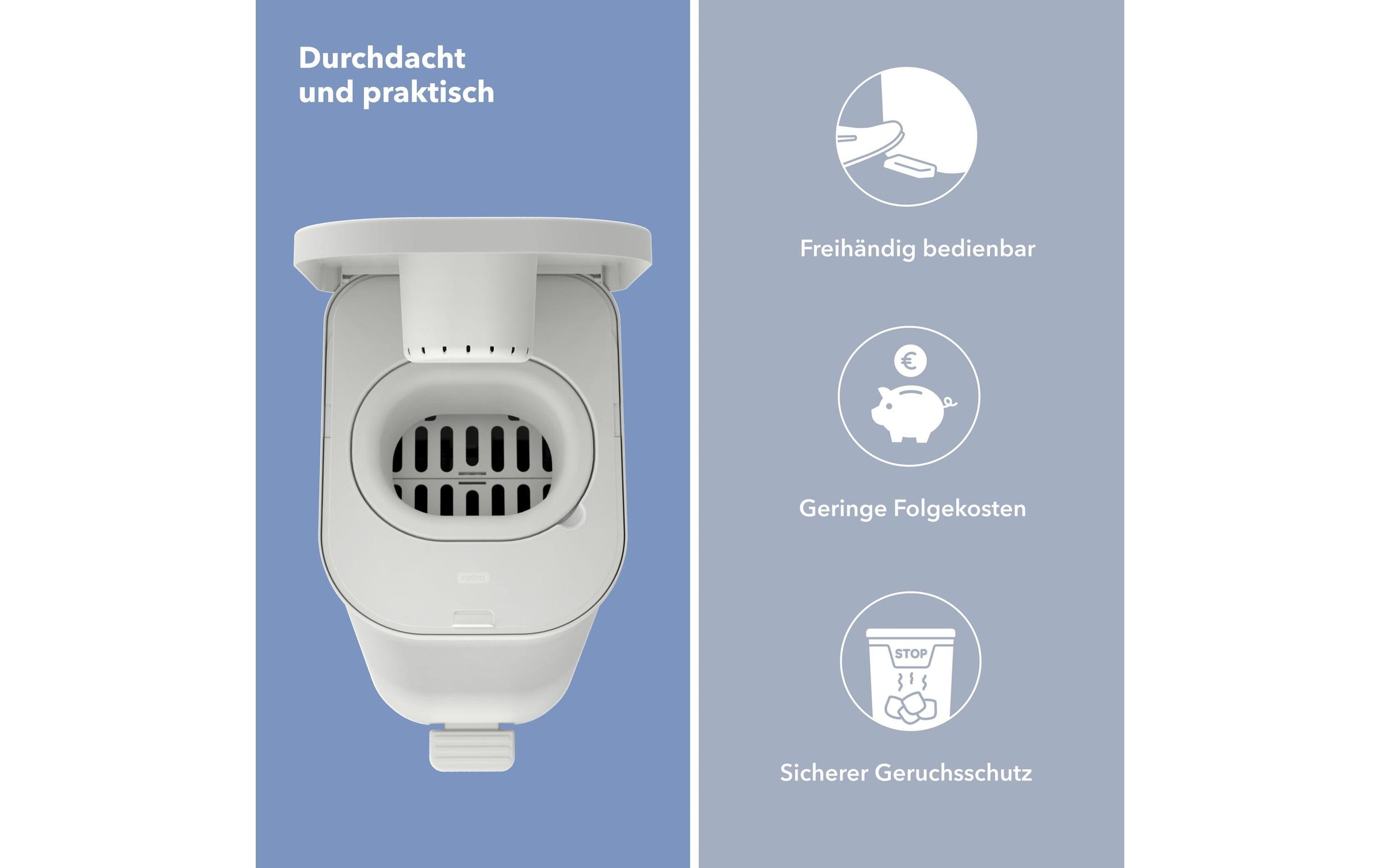 Rotho Babydesign Windeleimer »Yuma Farmtiere 35 l«