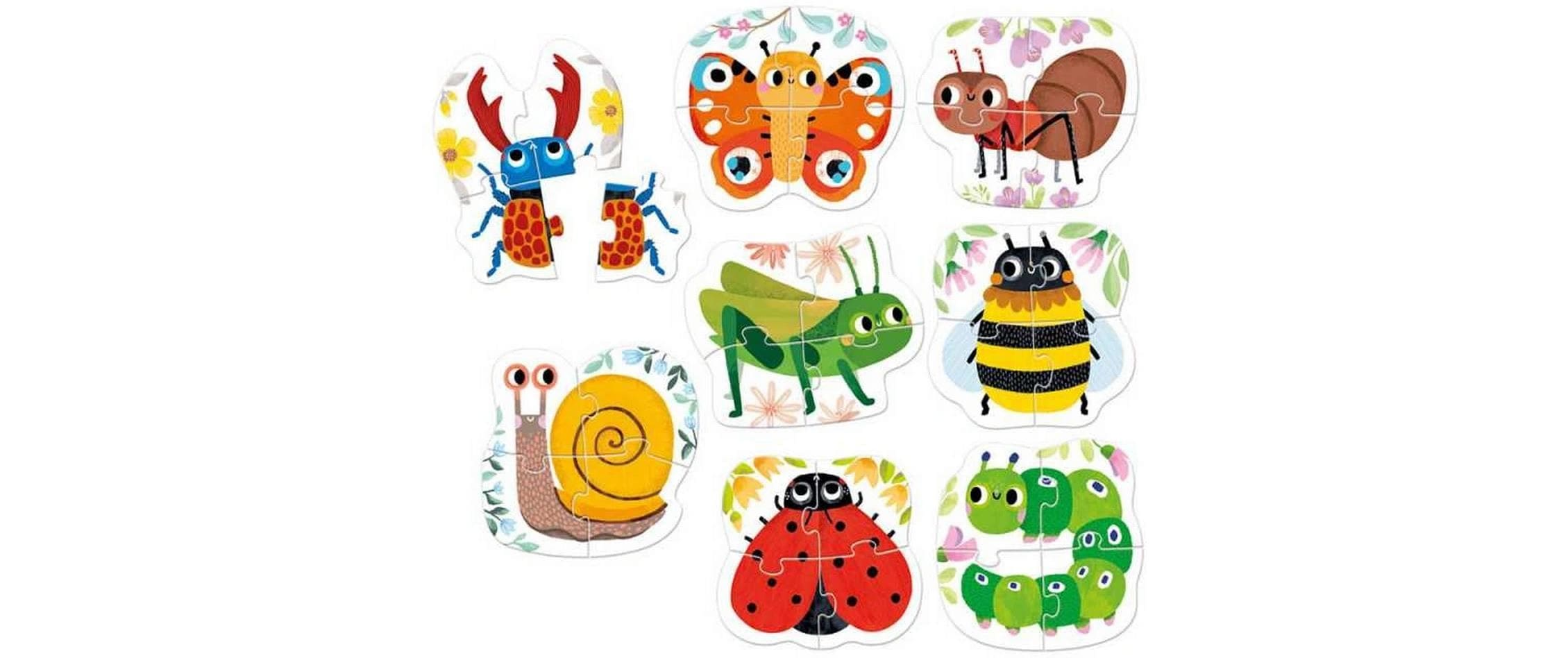   Puzzle »Banana Panda Progressive Tiny Creatures Pappe 32 Teile« Multilingue