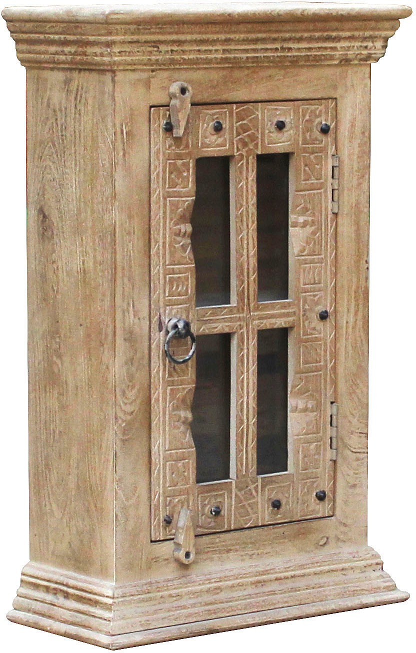 SIT Armoire suspendue »Daipur« ornements sculptés