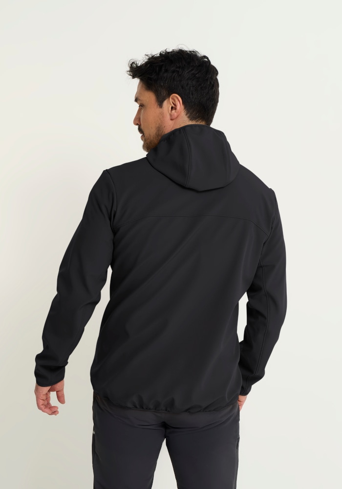 Jack Wolfskin Veste d'extérieur »WILD WINDS HOODED JKT M« pour la randonnée et autres activités de plein air